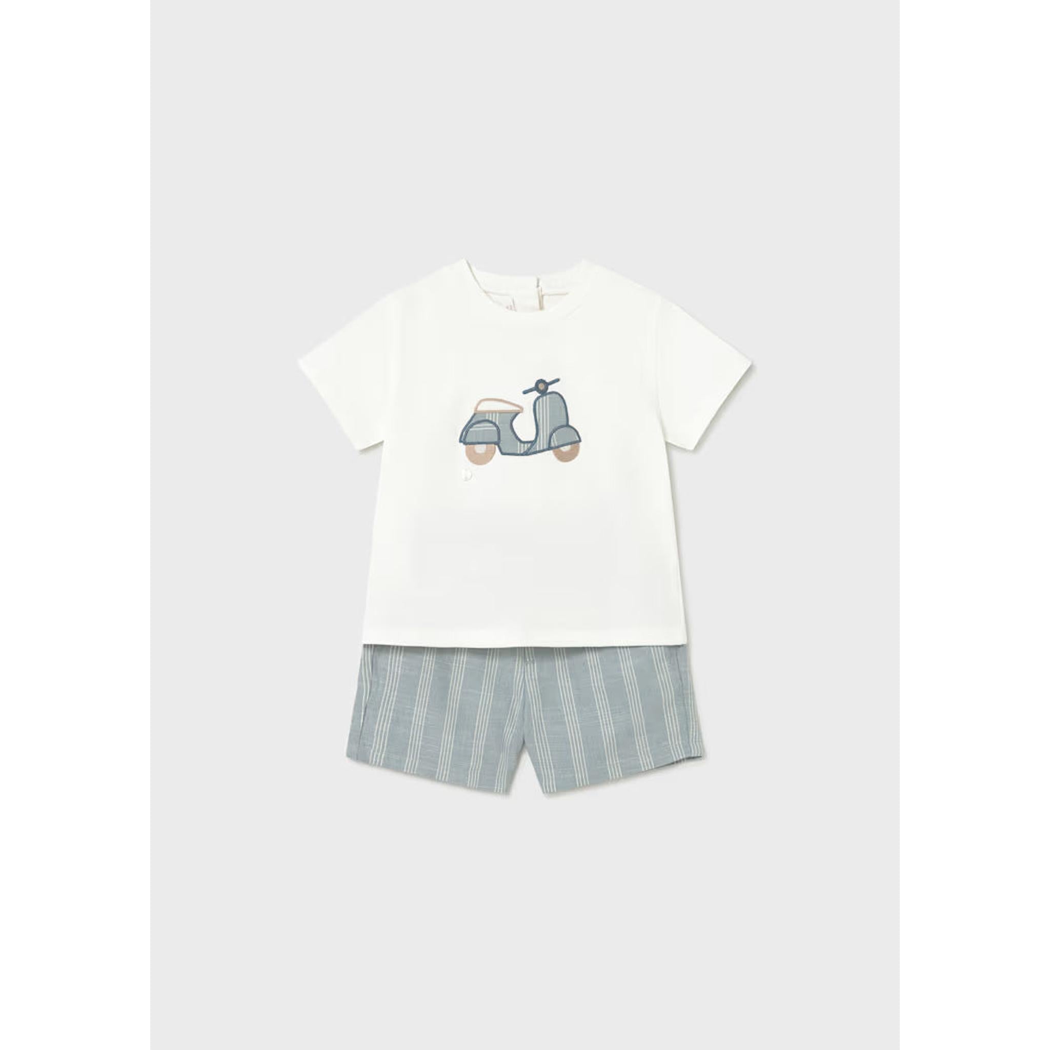 Vespa Shorts and T-Shirt 2-Piece Set