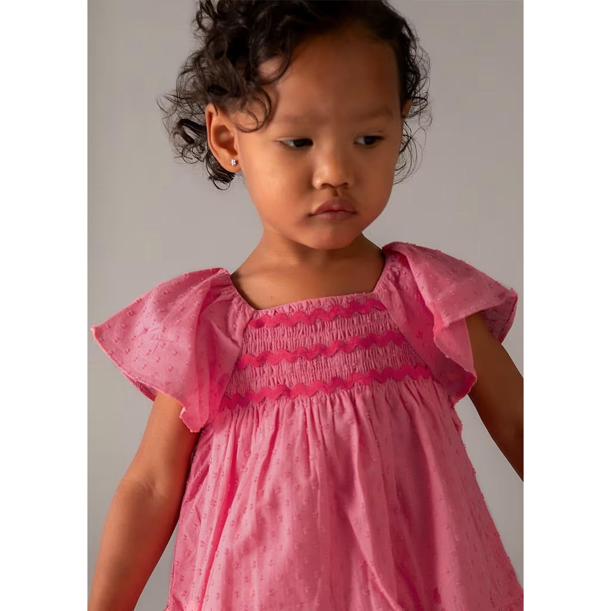 Swis Ruffled Dress
