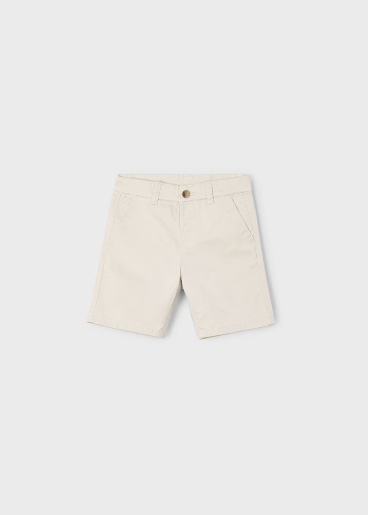 Lightweight Fabric Polo Shirt + Beige Chino