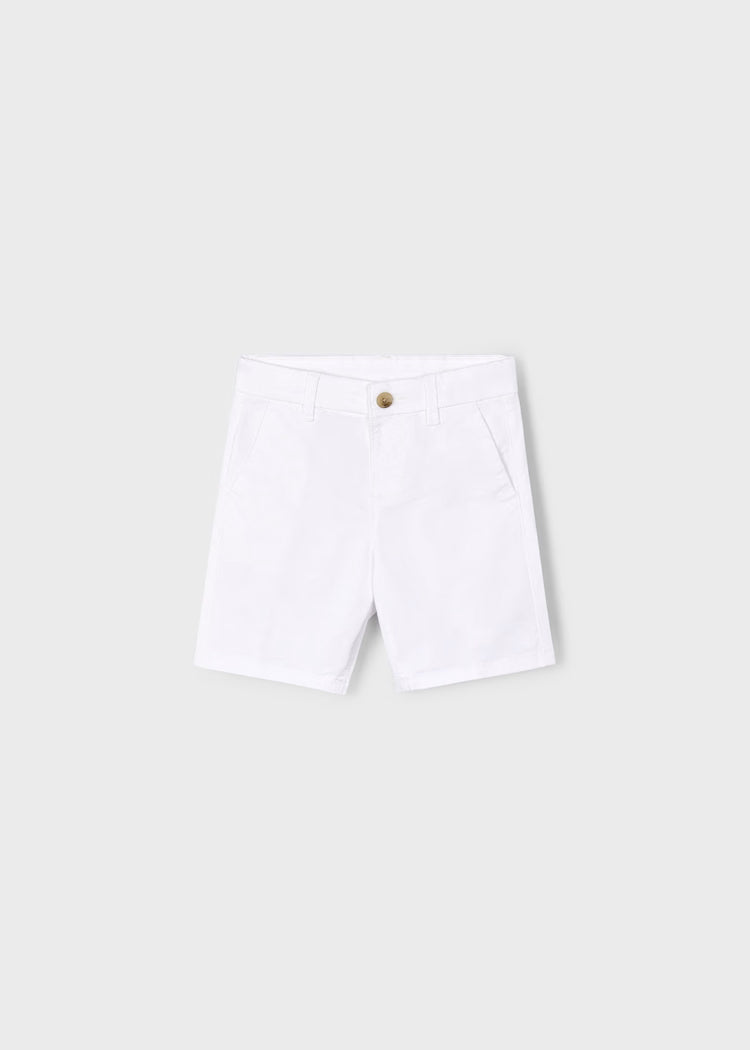 Navy Polo White Short Set