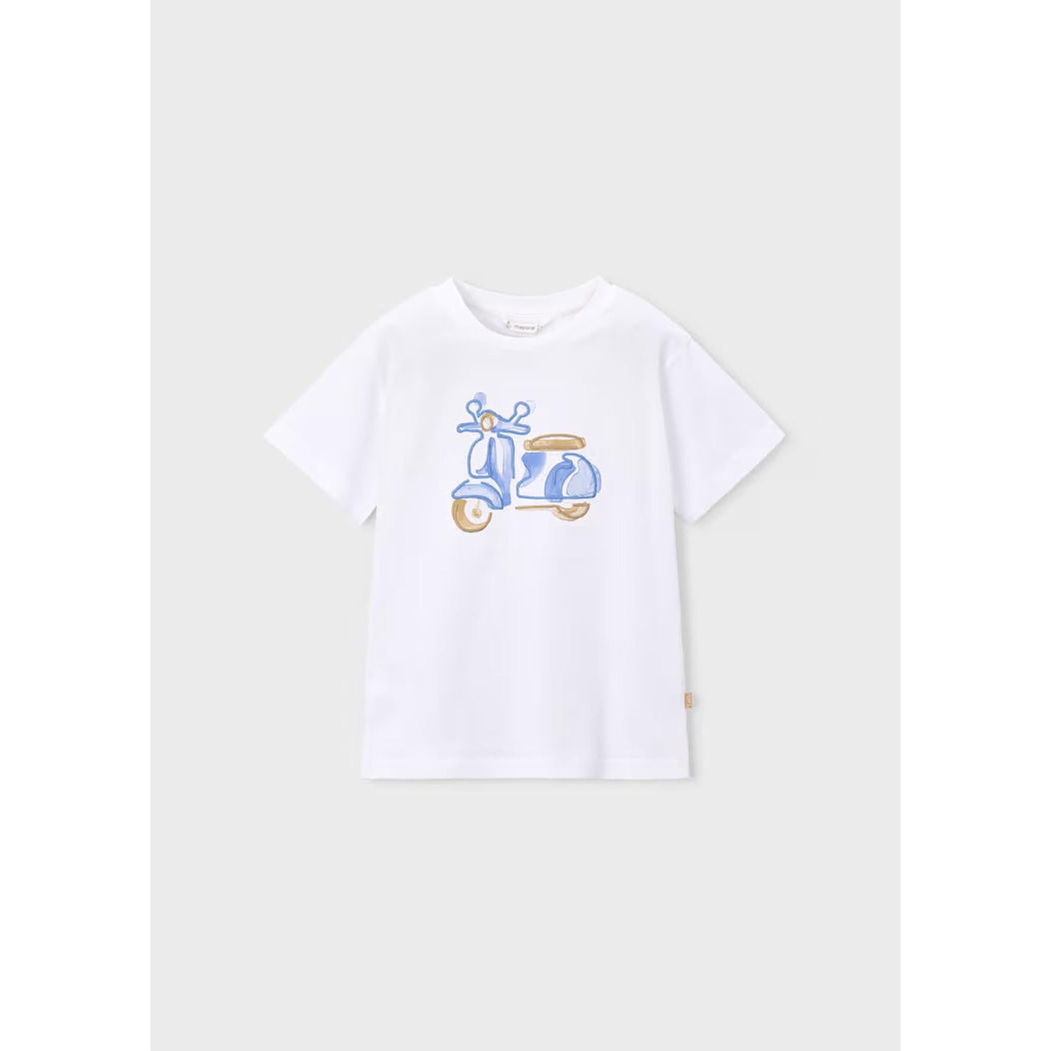 Embroidered Motorcycle T-shirt Set