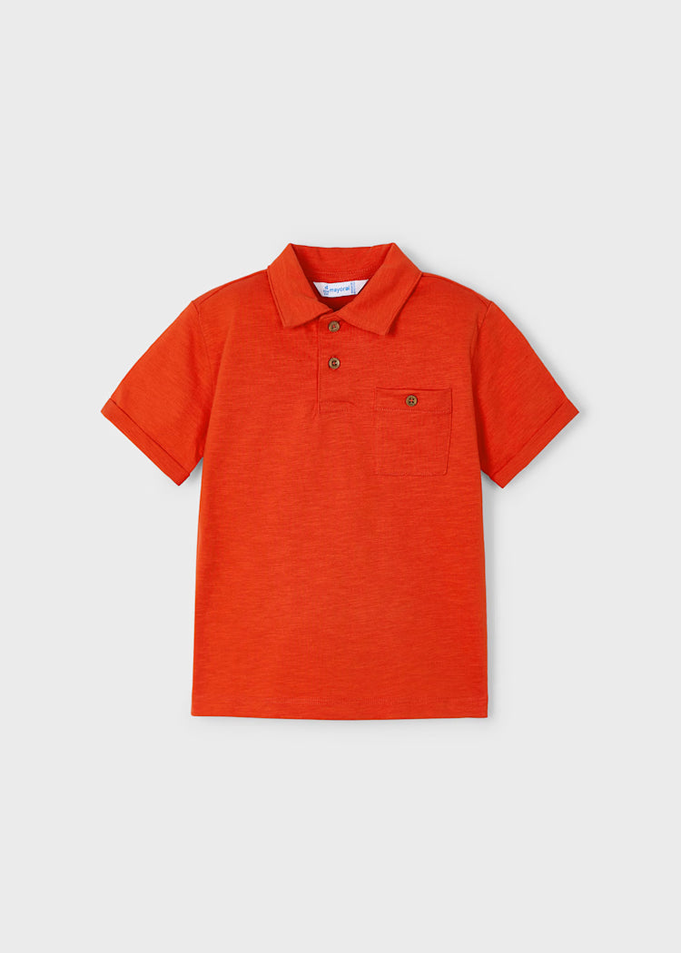 Lightweight Fabric Polo Shirt + Beige Chino