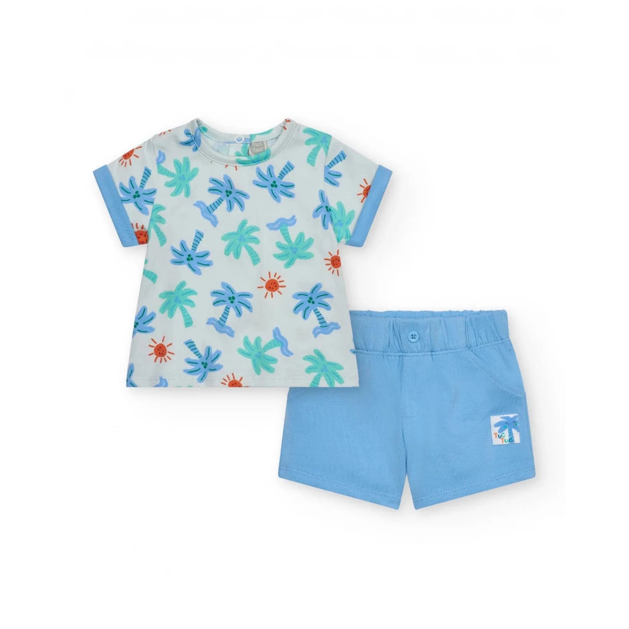 Tropical Summer Short Set