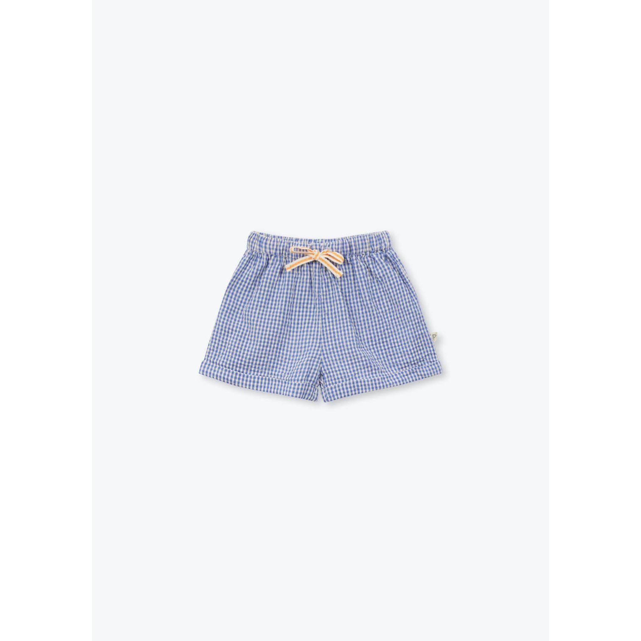 Palm Gingham Short Set