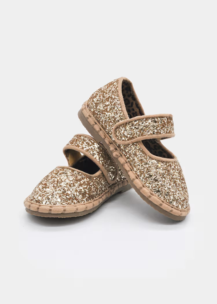 Glitter Mary Janes