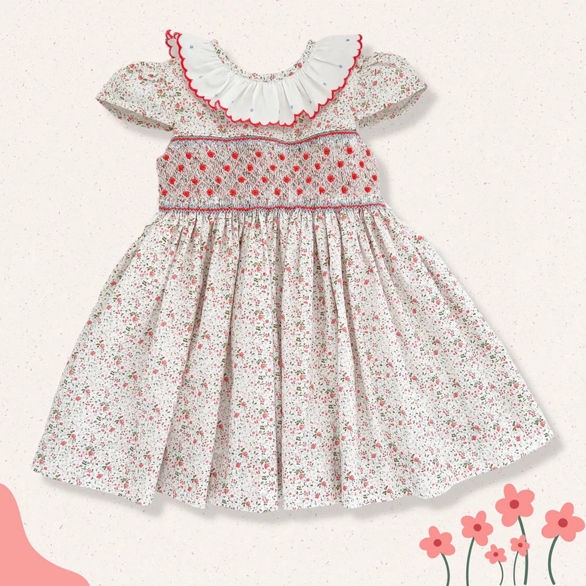 Dalia Smocked Dress