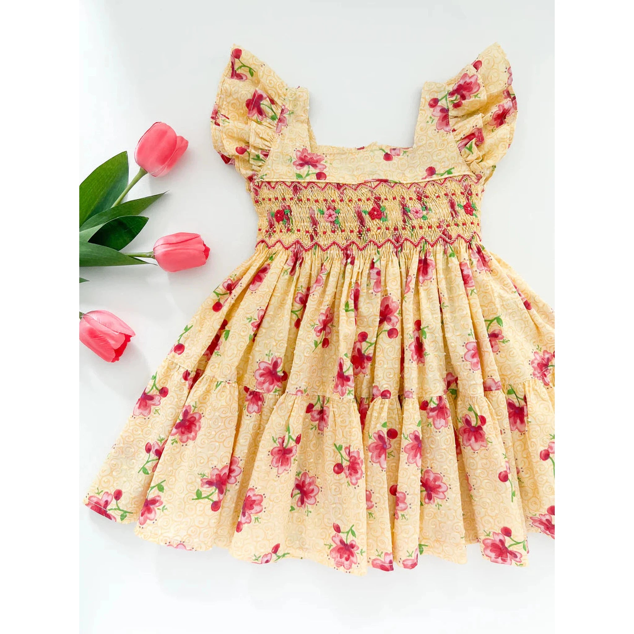 Fiona Smocked Dress