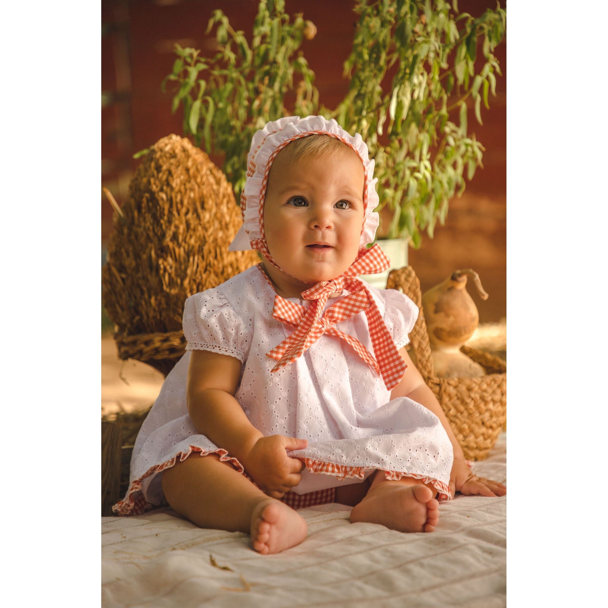 Vestido Bebe Bordado