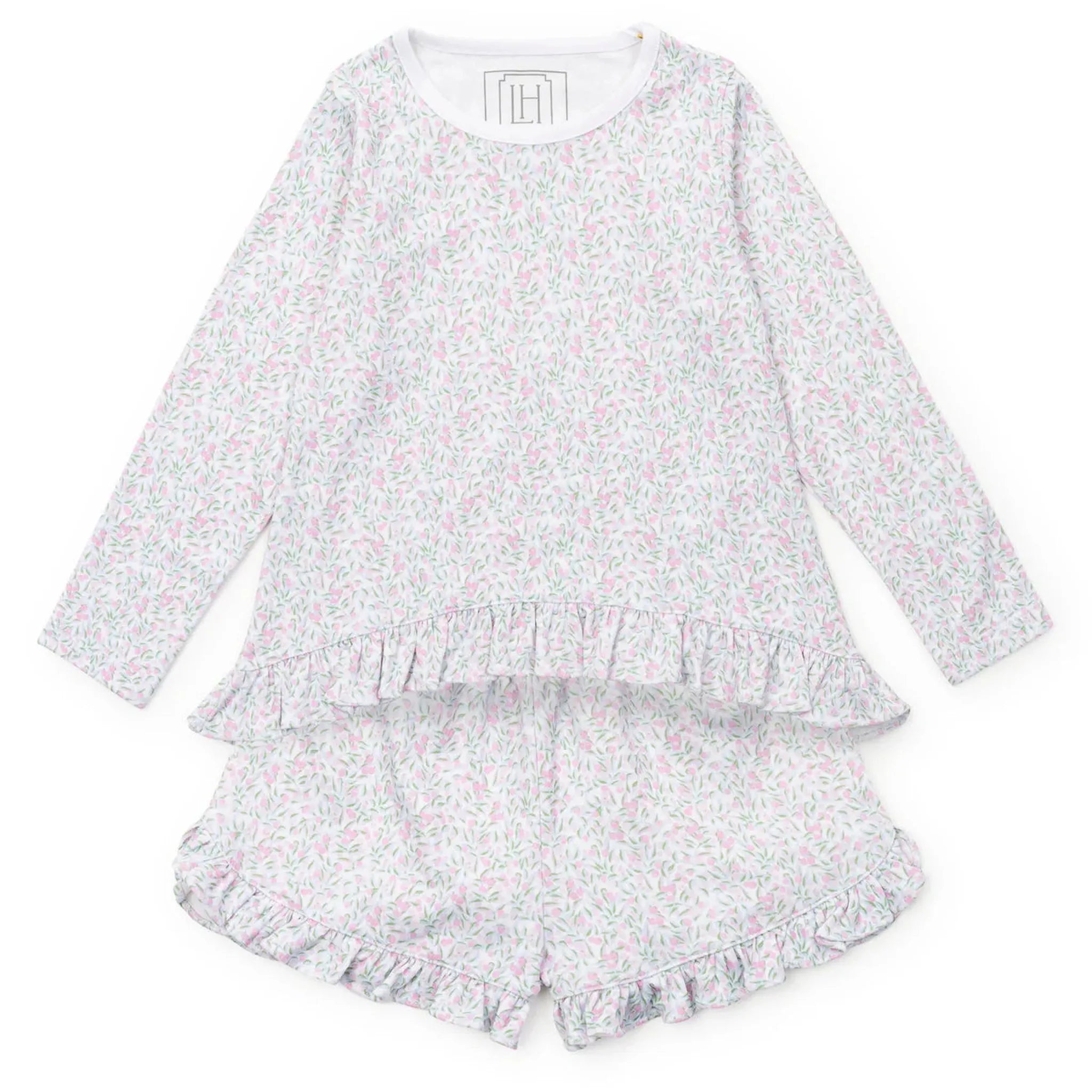 Rorie Girls' Short Set - Garden Soiree
