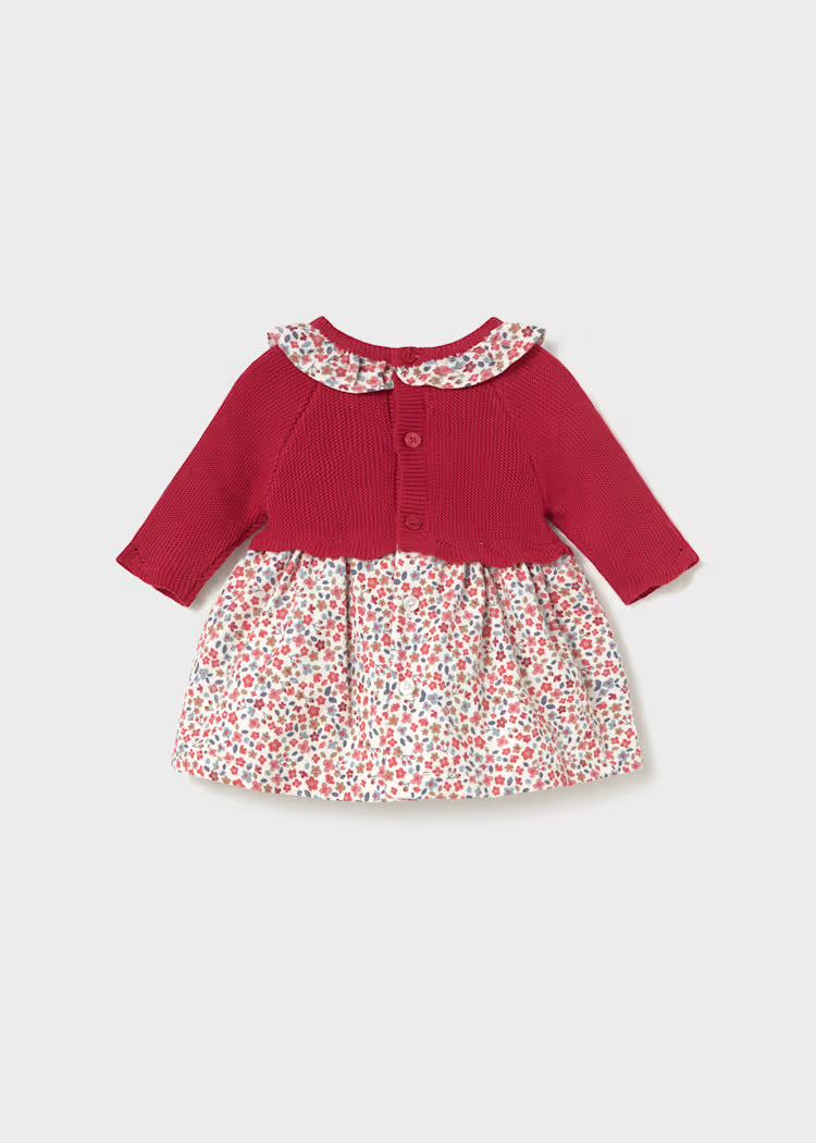 Newborn Girl Knit Dress