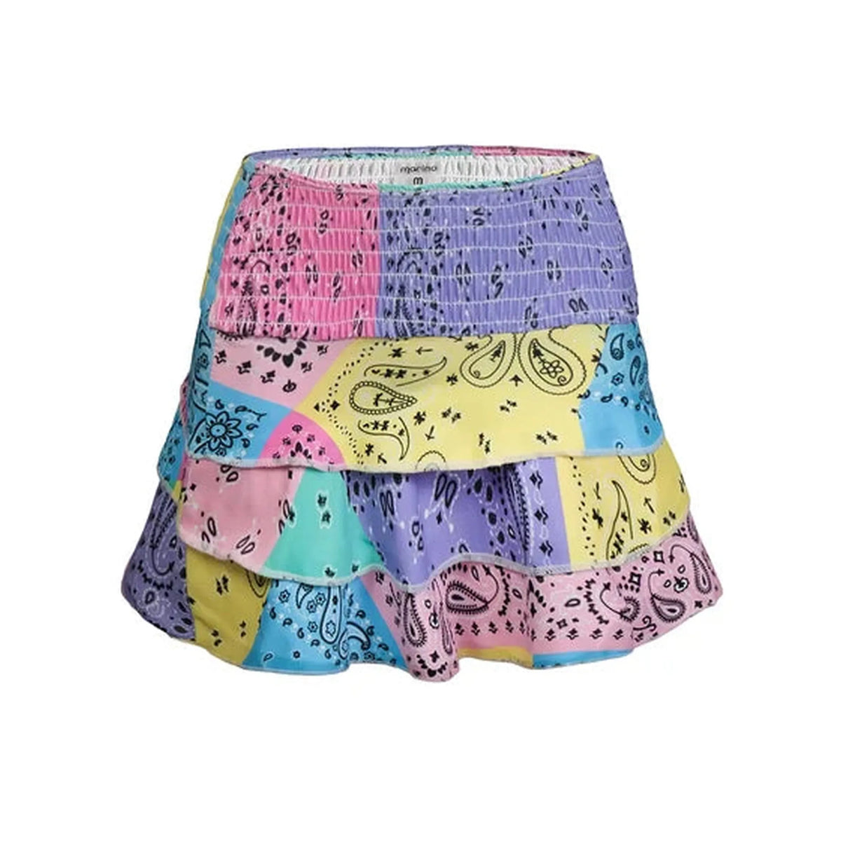 Bandana Ruffle Skirt