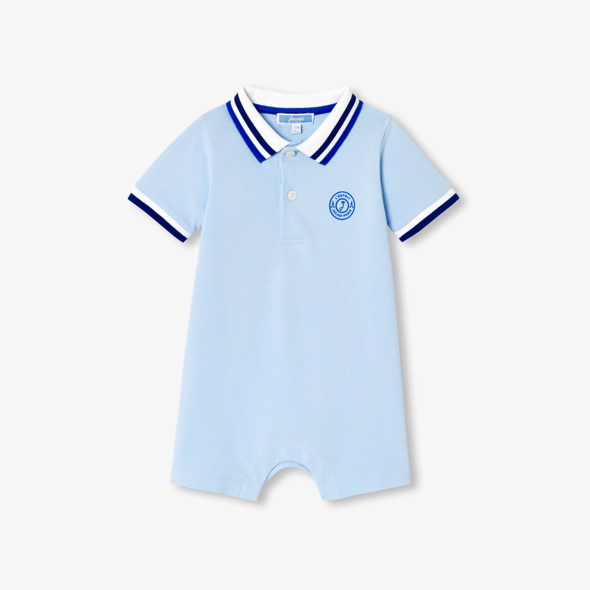 Fannie Pique Romper