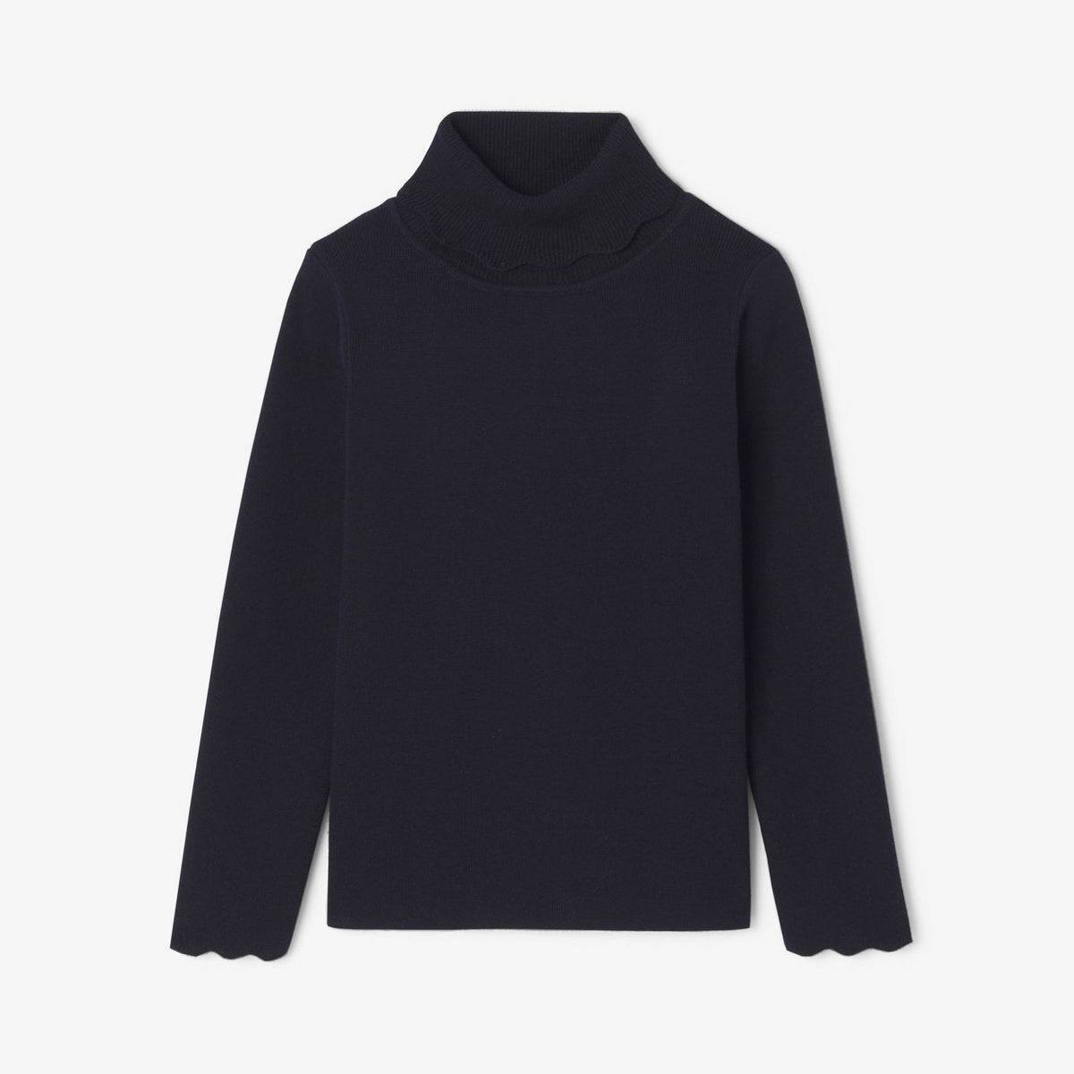 Girl turtleneck sweater