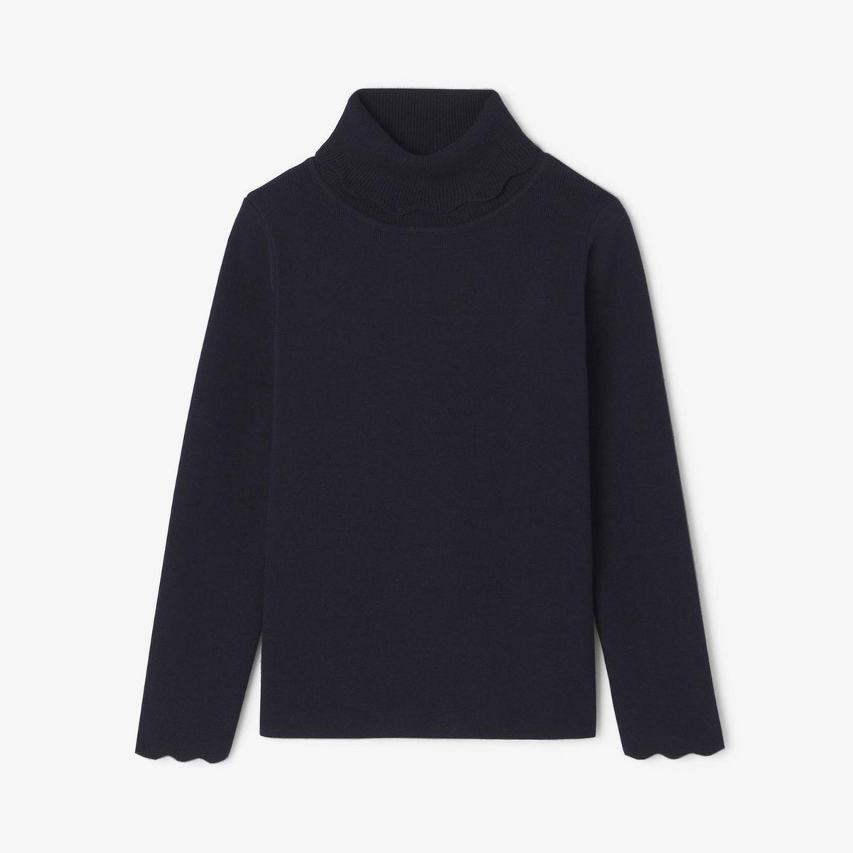 Girl turtleneck sweater
