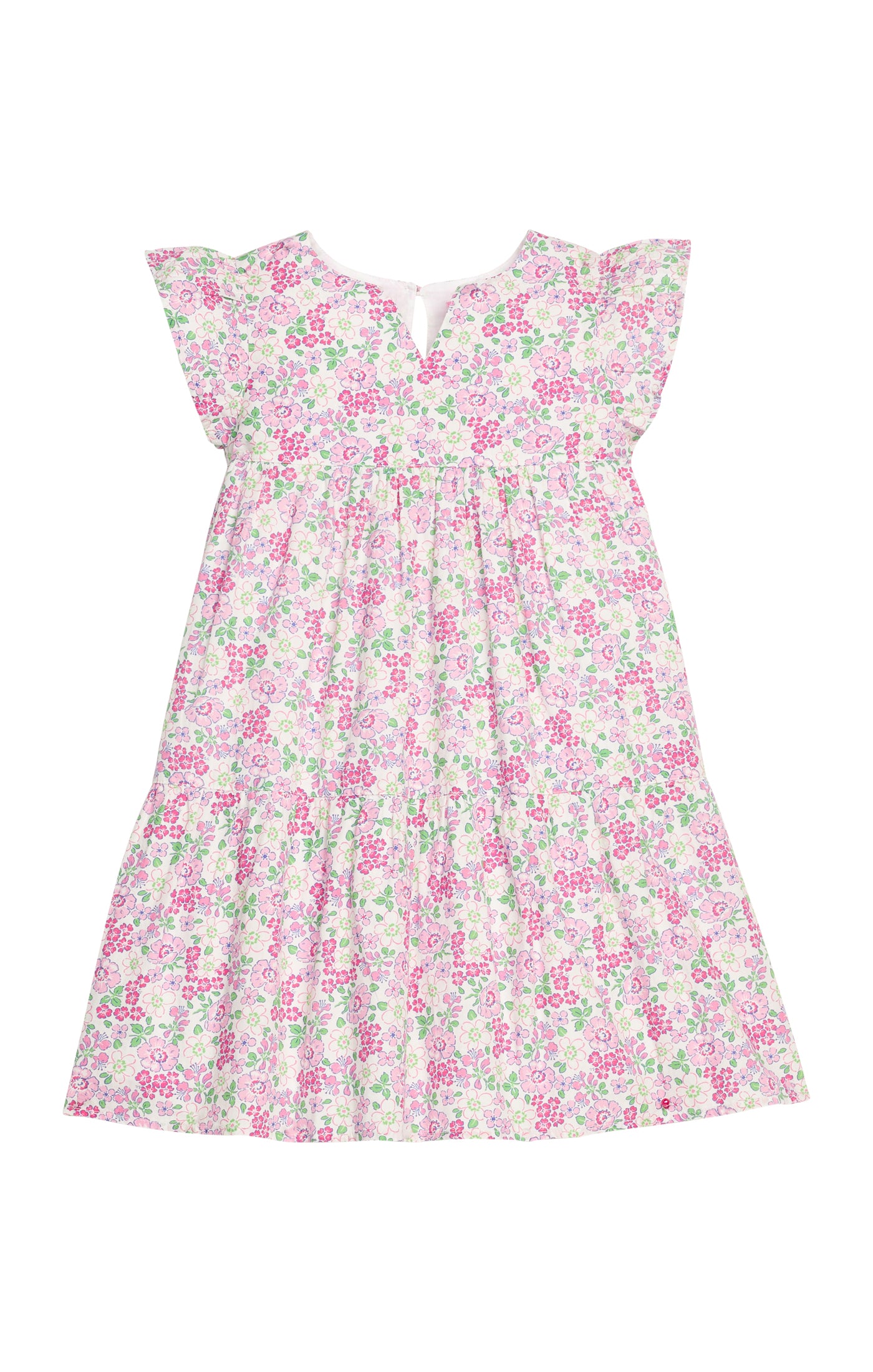 Positano Dress - Pink Bloomsbury Blossoms
