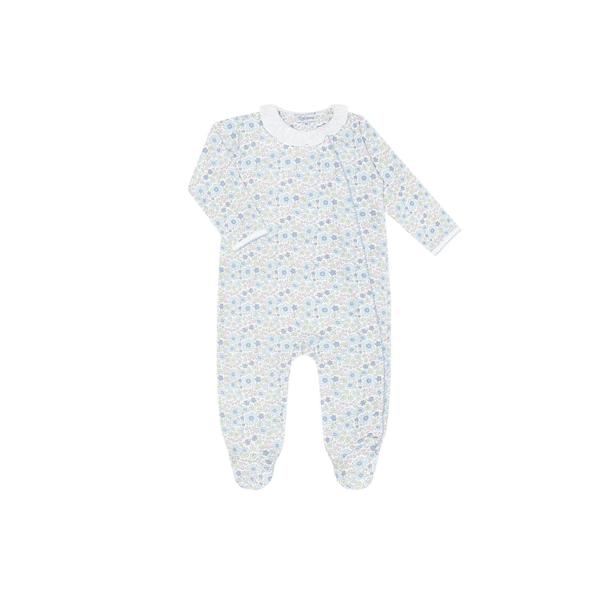 BLUE MEADOW CROSSOVER FOOTIE