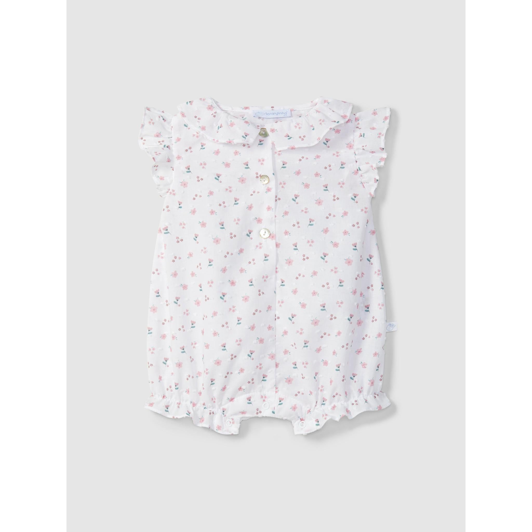 Shortie floral print plumeti