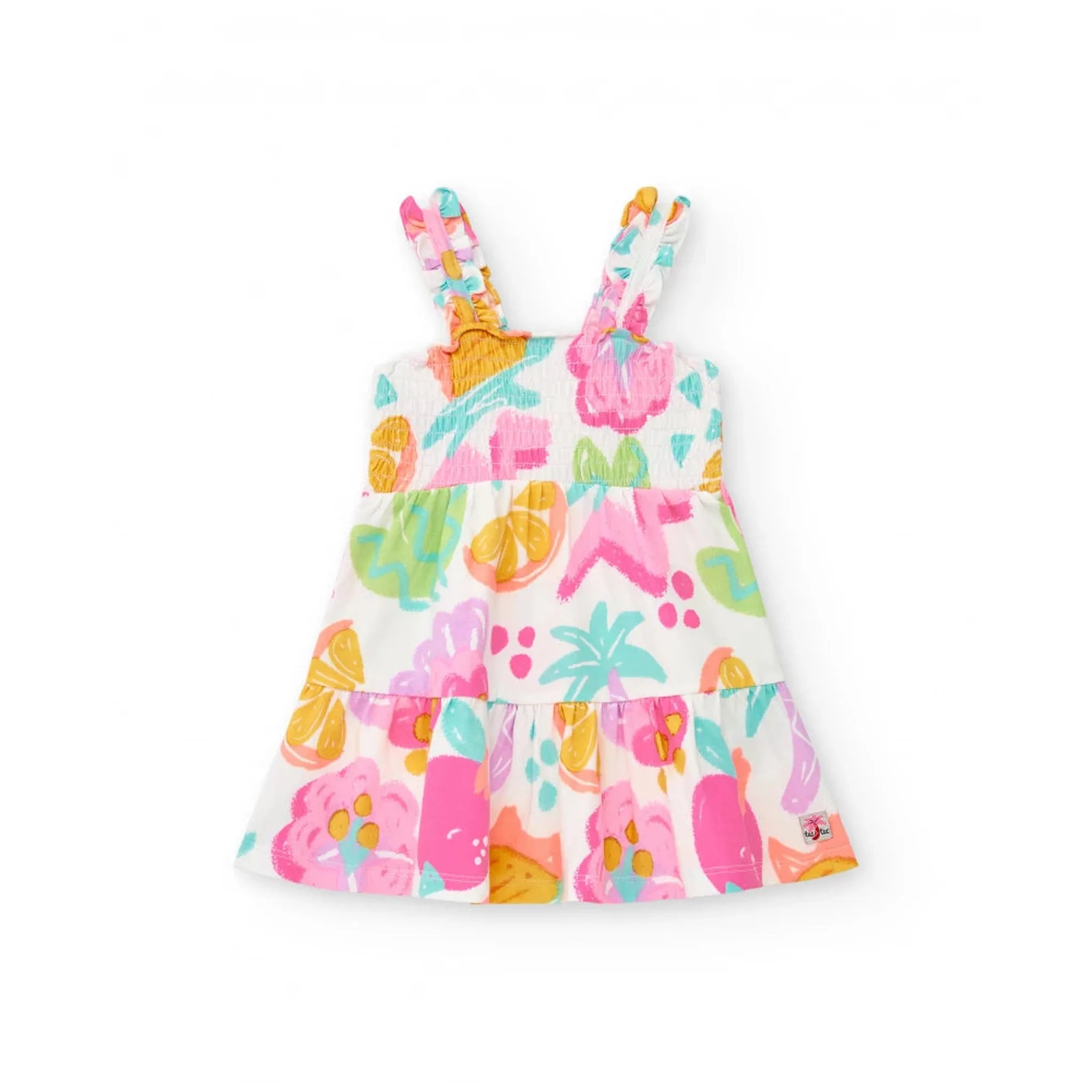 Rushed Strap Dress
