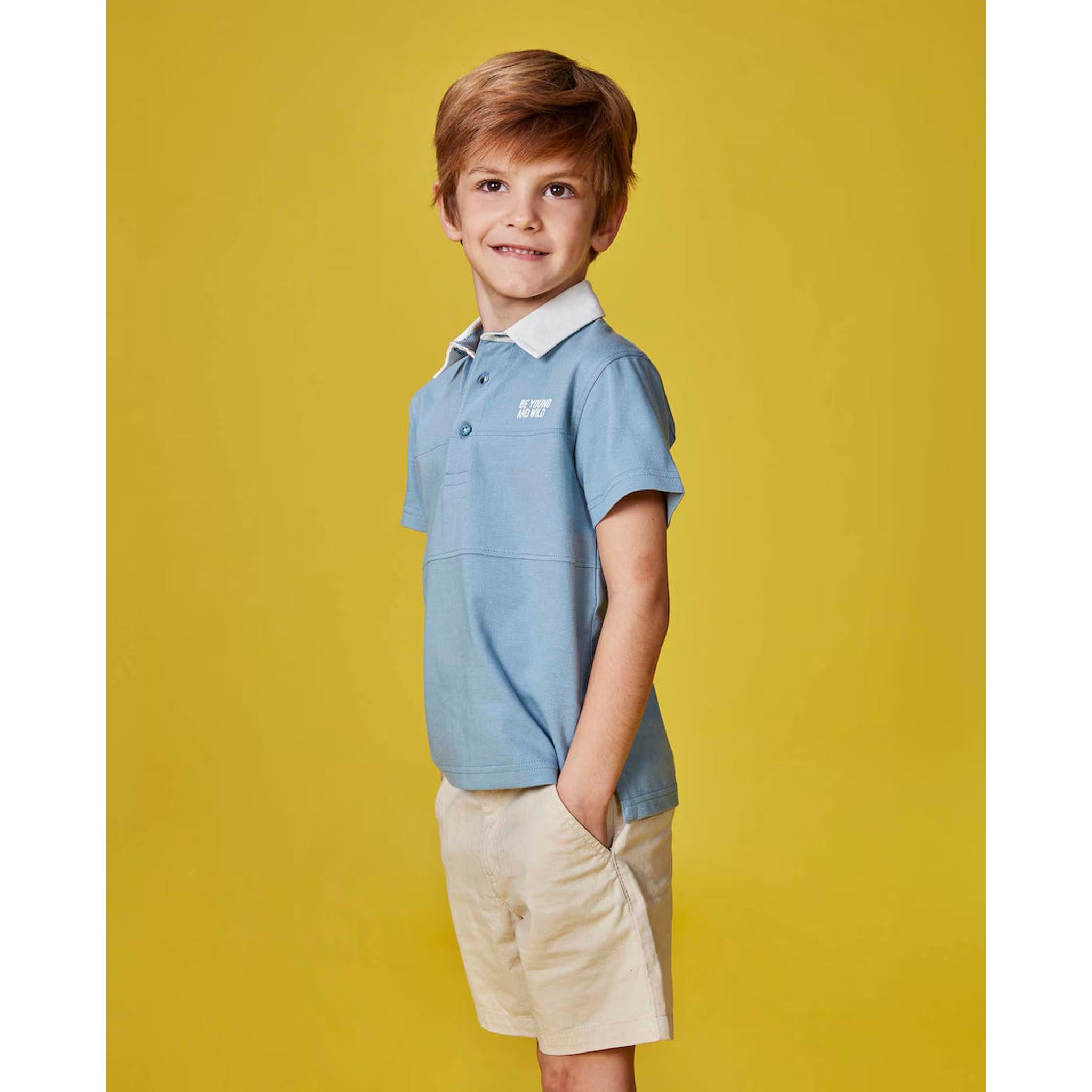 Polo thunder azul claro