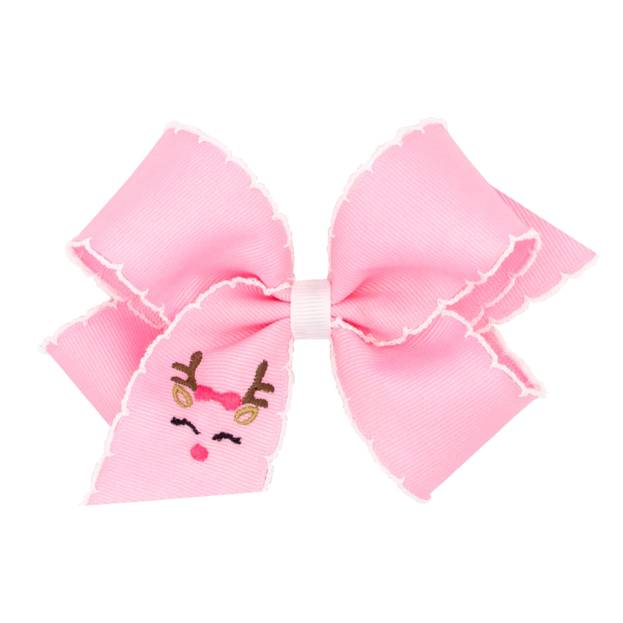 Medium Moonstitch Embroidered Christmas Bows