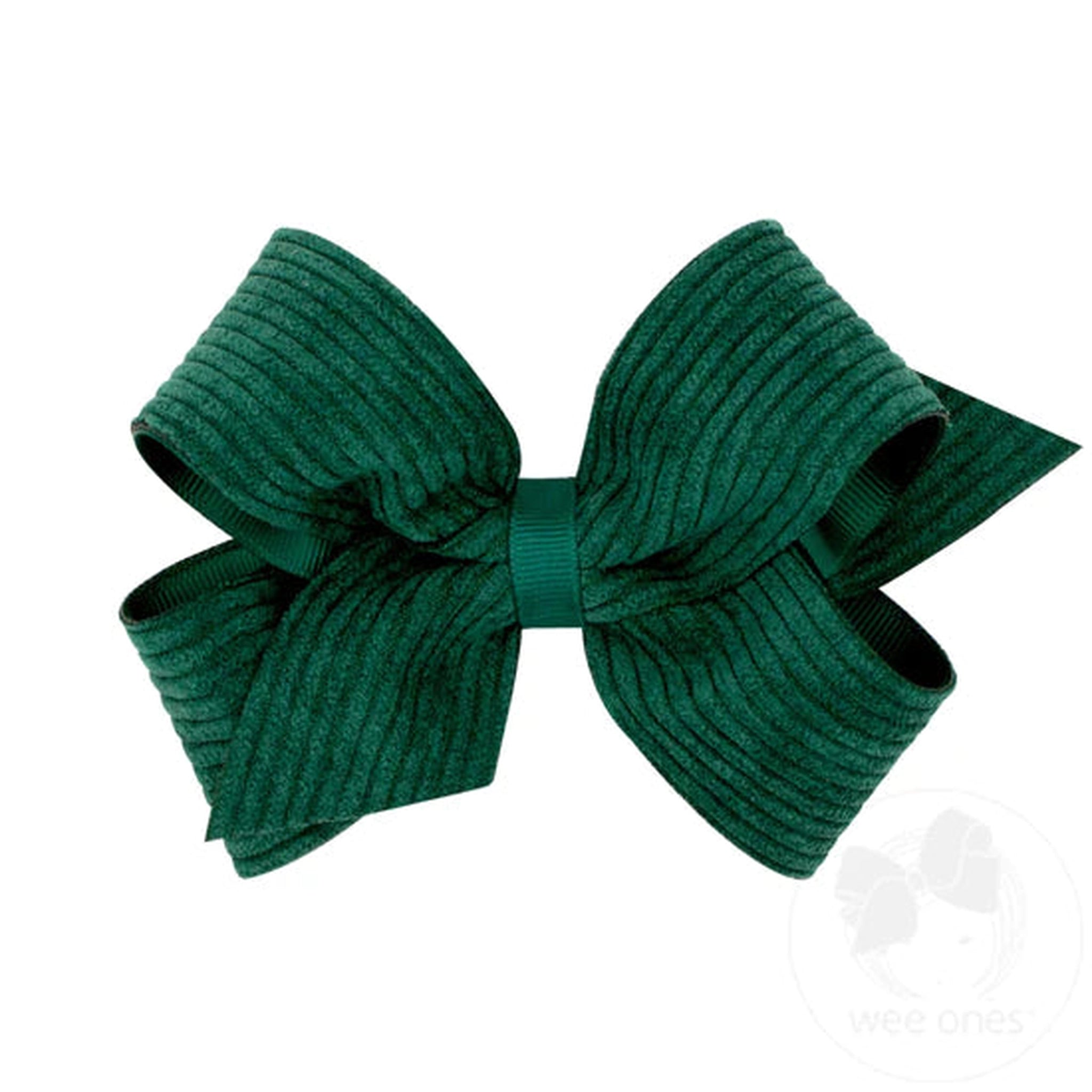 Medium Wide Wale Corduroy Bow