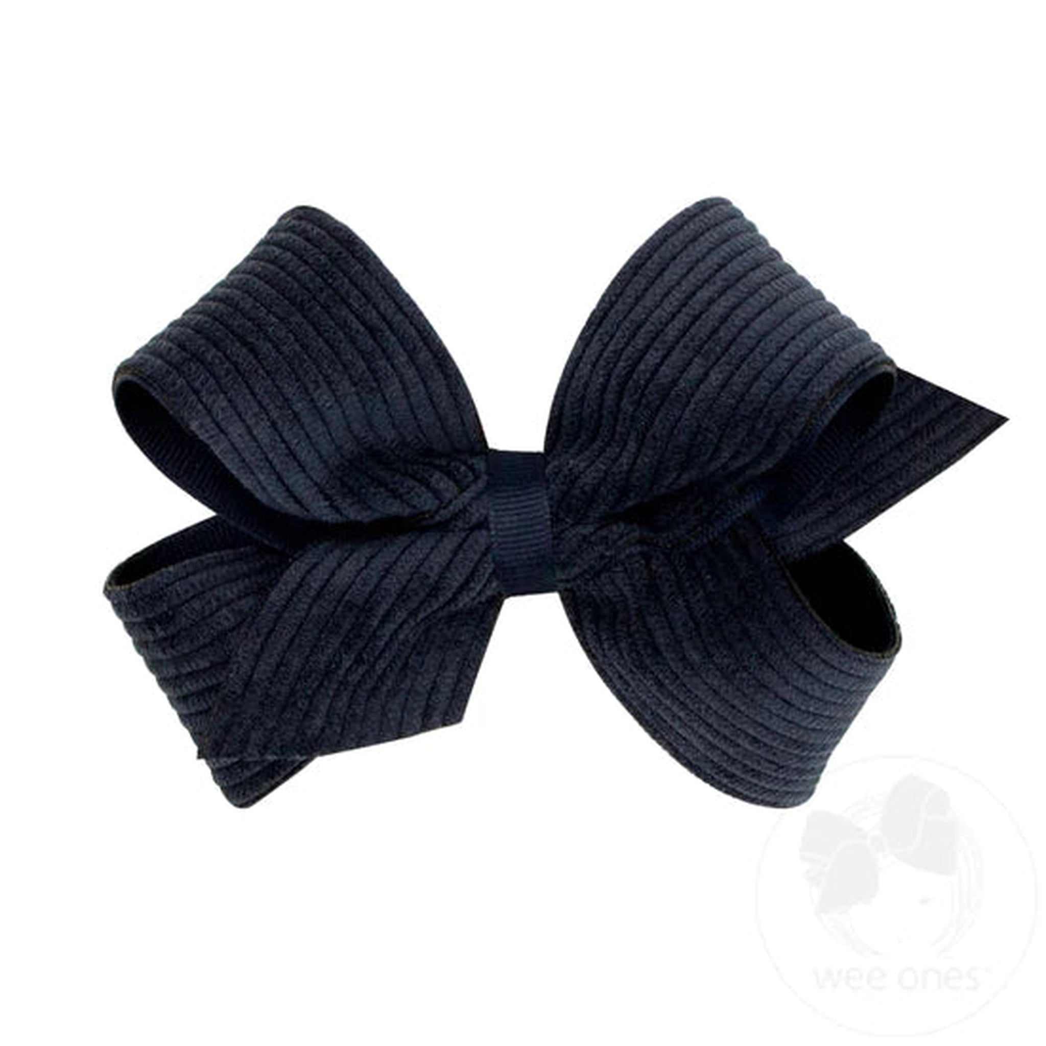 Medium Wide Wale Corduroy Bow