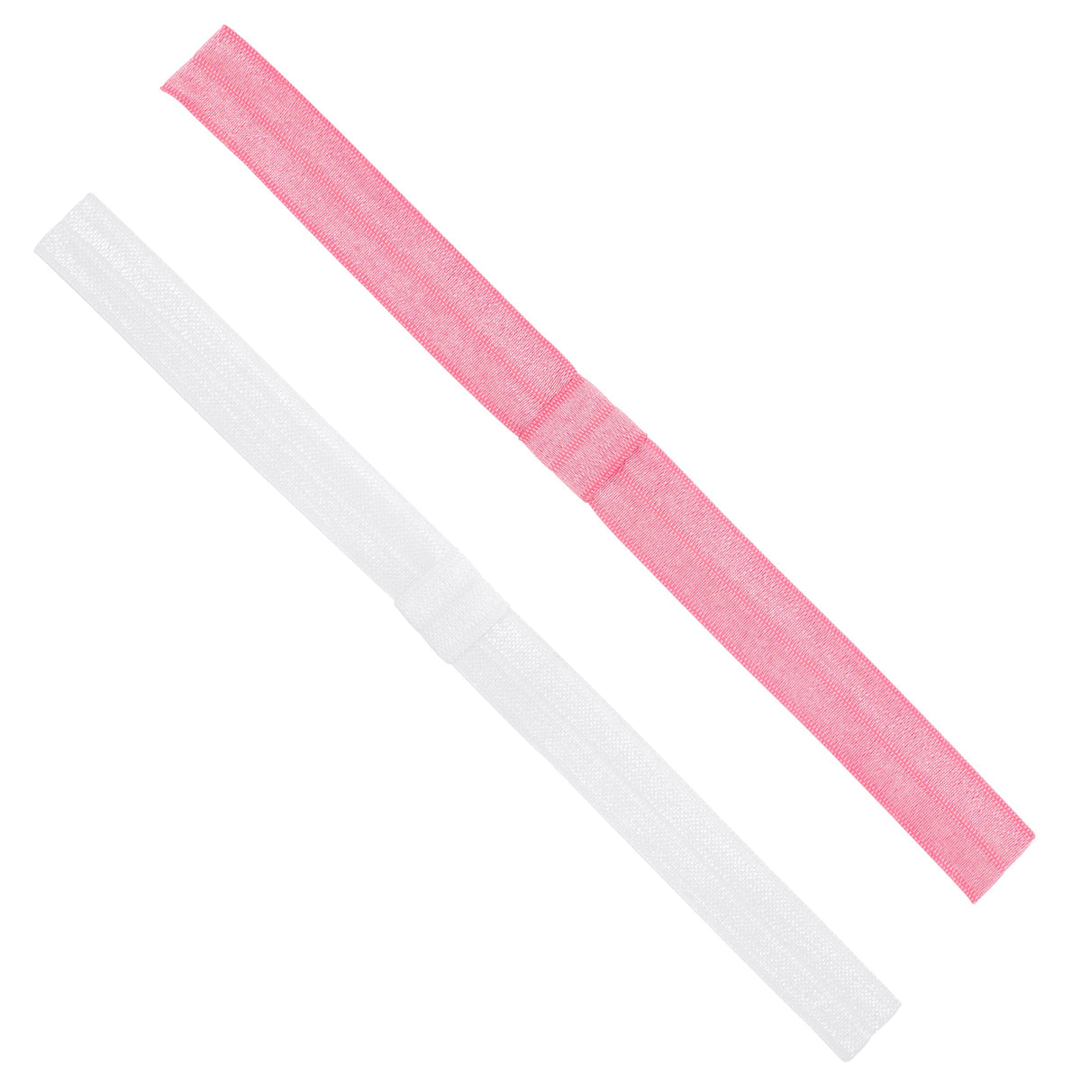 Add-A-Bow Elastic Girls Baby Bands - Two Pack