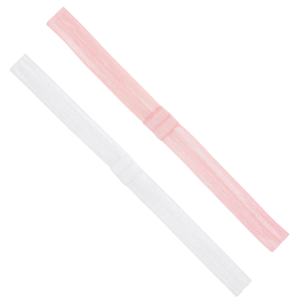 Add-A-Bow Elastic Girls Baby Bands - Two Pack