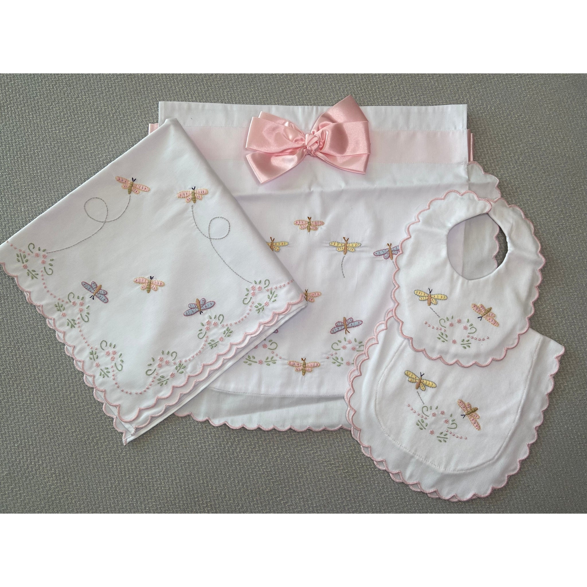 Hand Embroidered 3 Piece Set