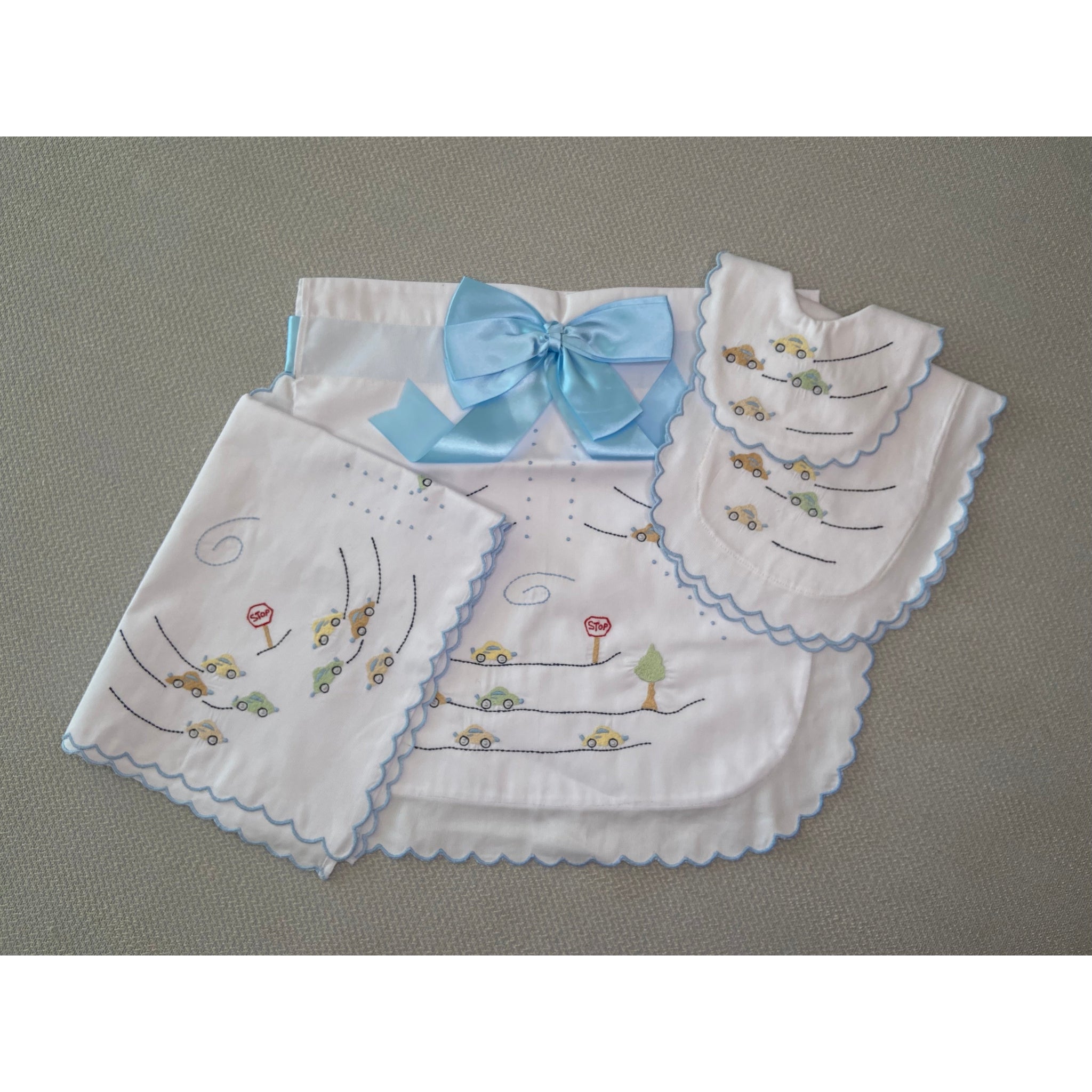 Hand Embroidered 3 Piece Set
