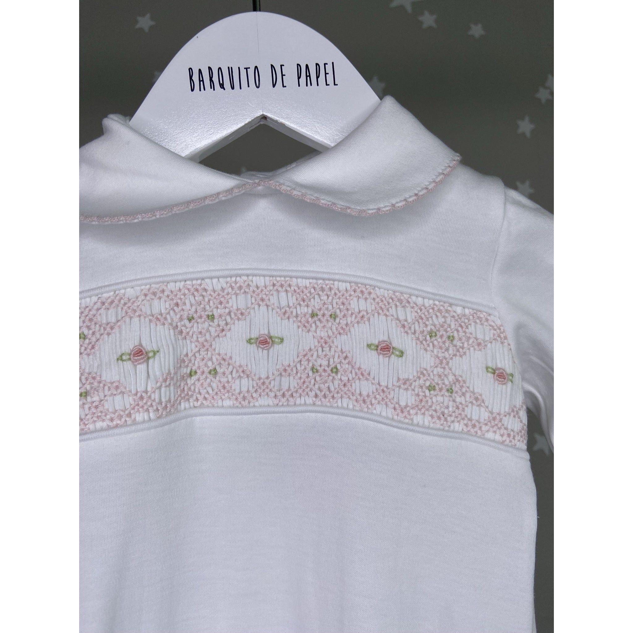 Lucia White Pima Footie