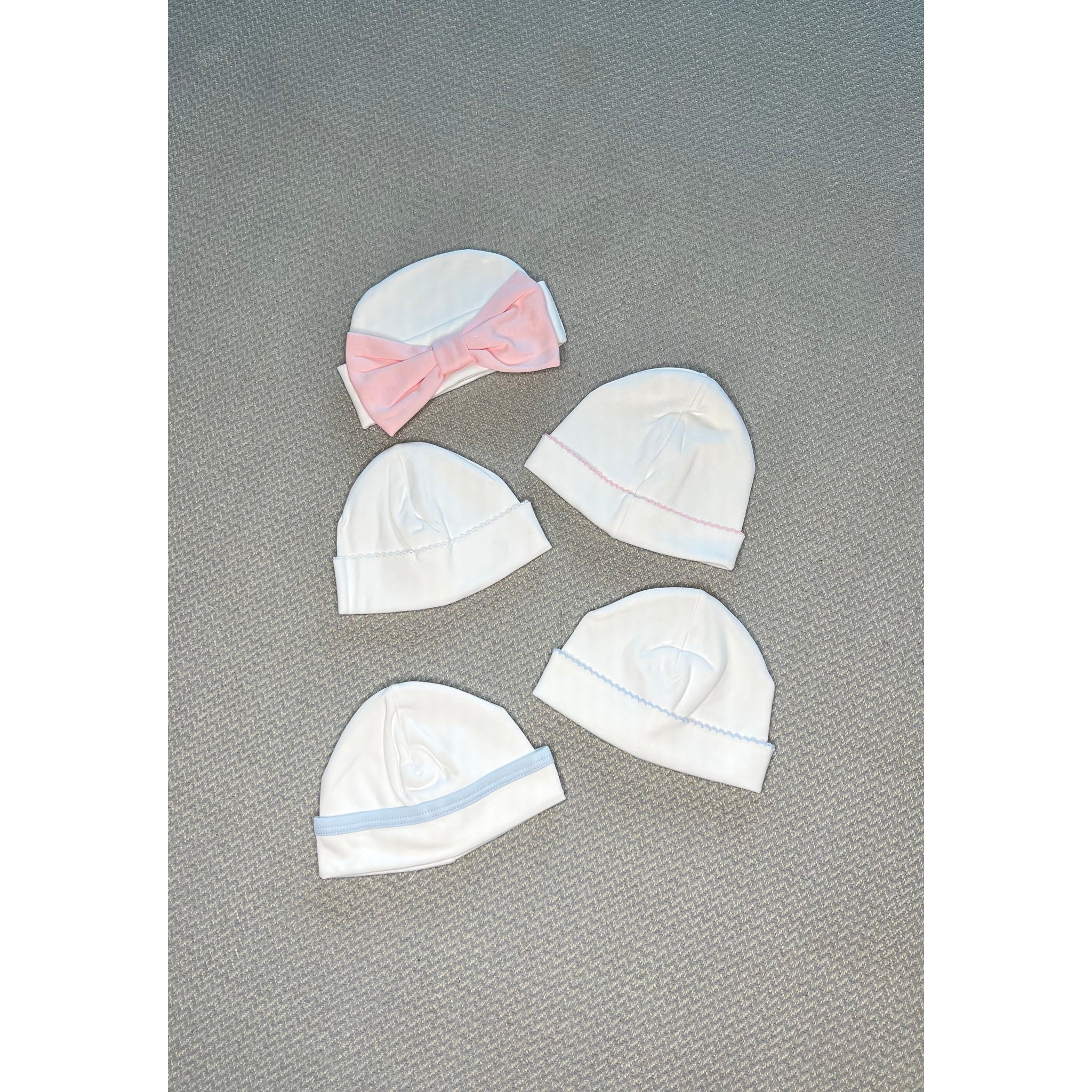 White Pima Beanie - Several Colors