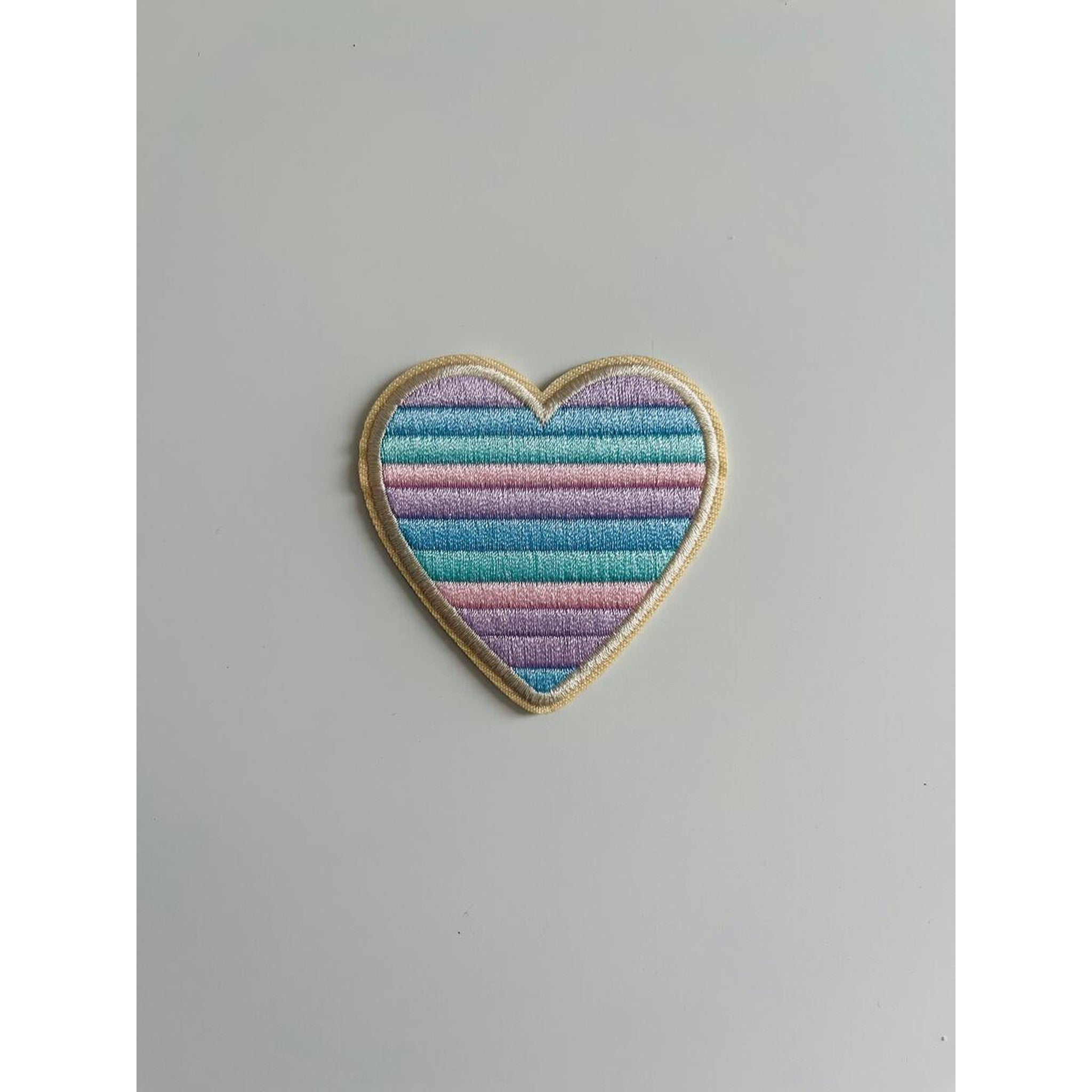 Embroidered Heart Patch