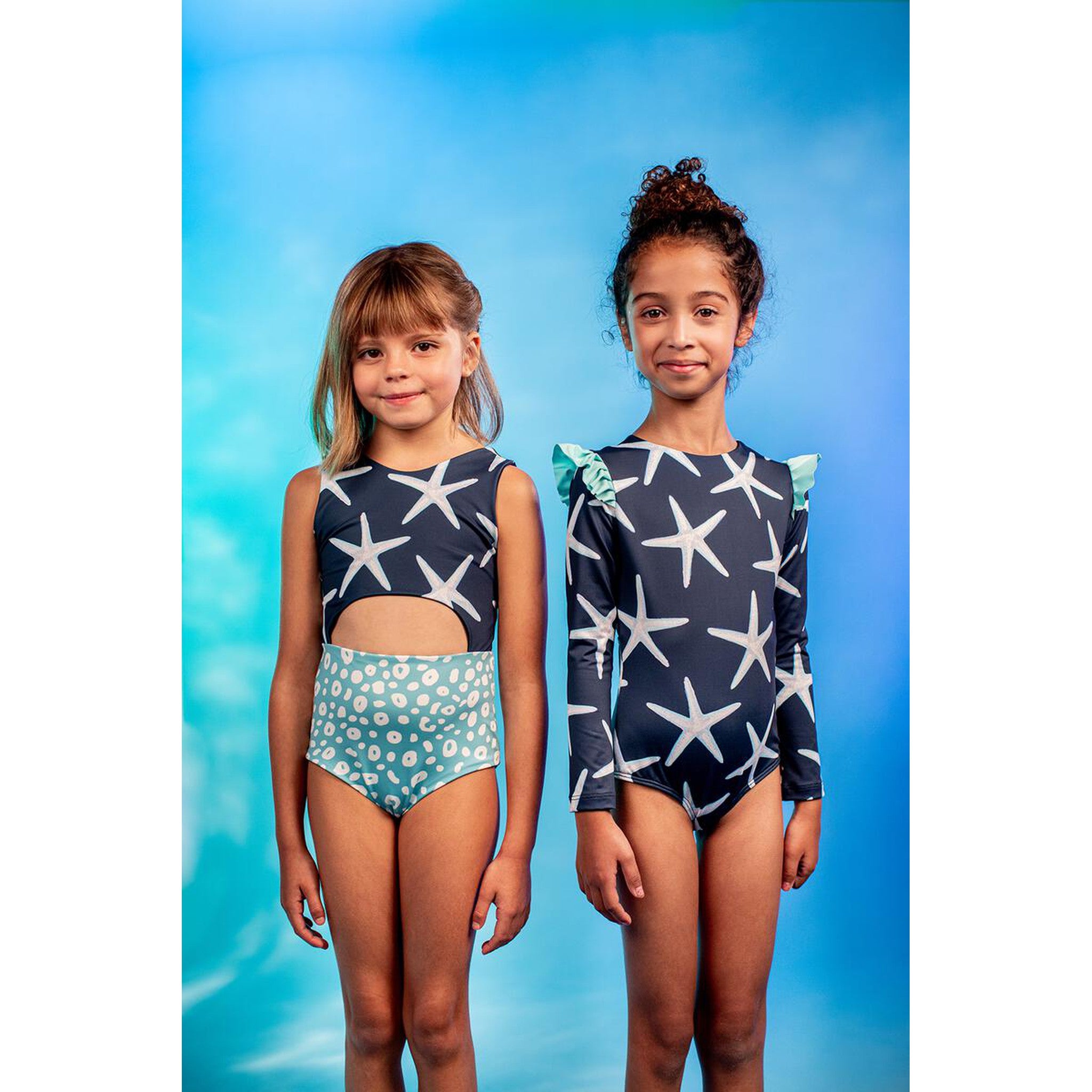 WINGS LONGSLEEVE-ESTRELLAS DE MAR DEEP BLUE
