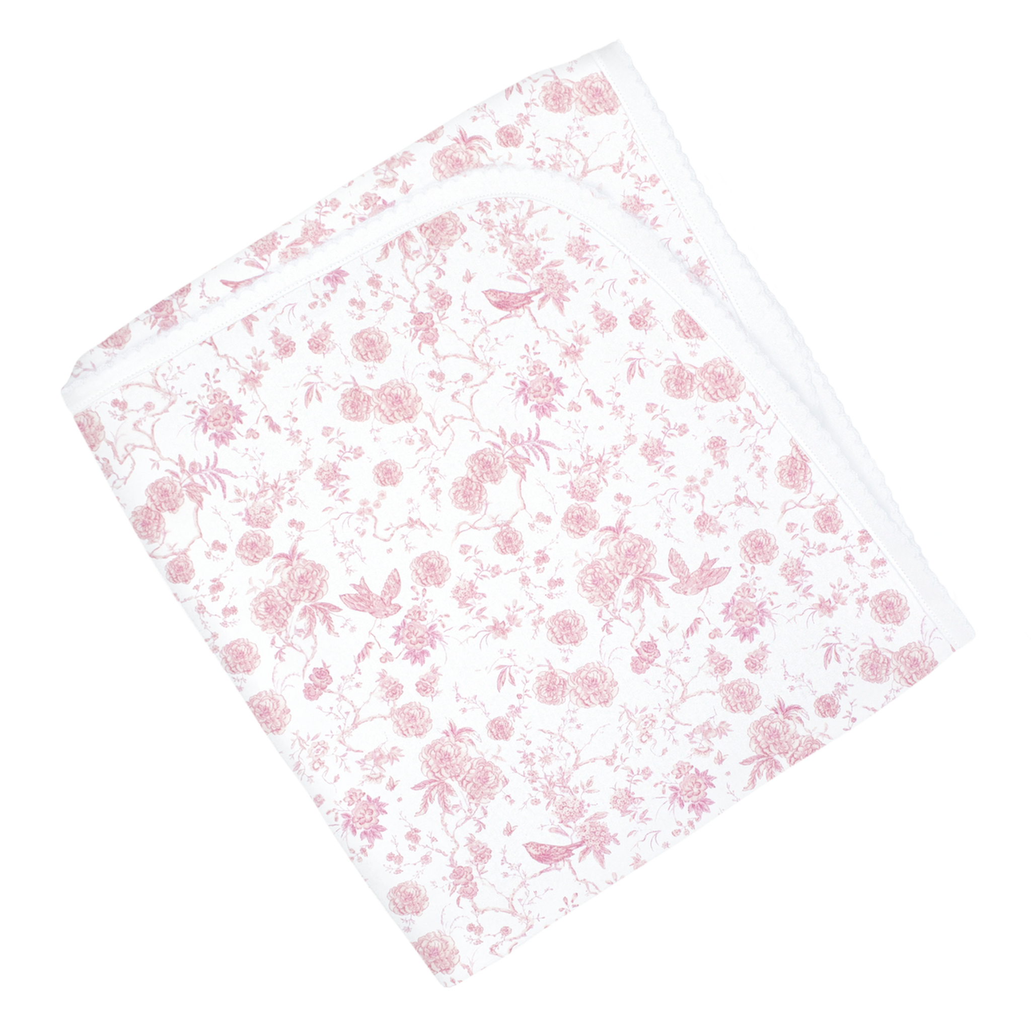 Garden Print Pima Blanket