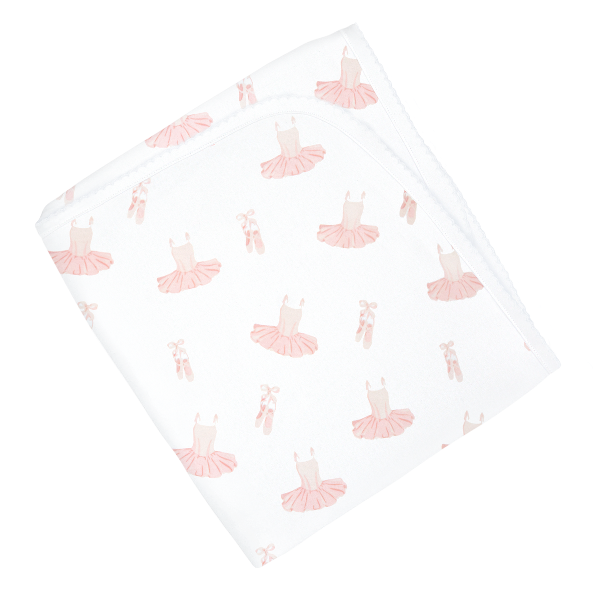 Ballet Tutu Print Pima Blanket