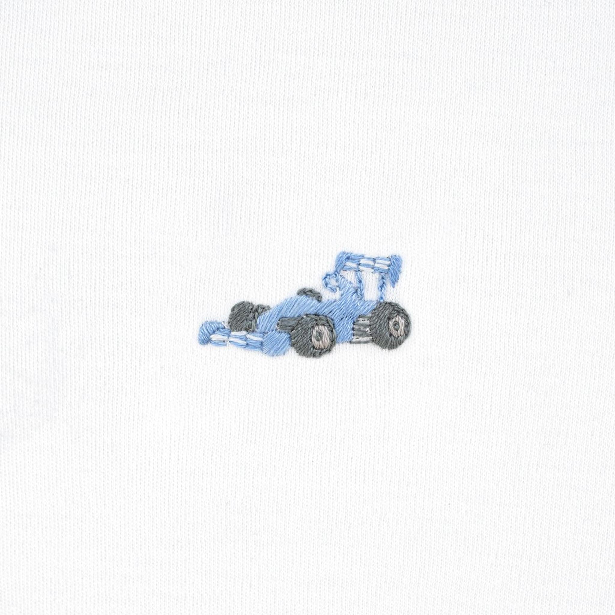 Formula 1 Embroidered Pima Blanket