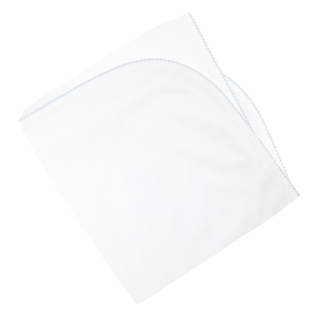 Crochet Pima Blanket - Blue