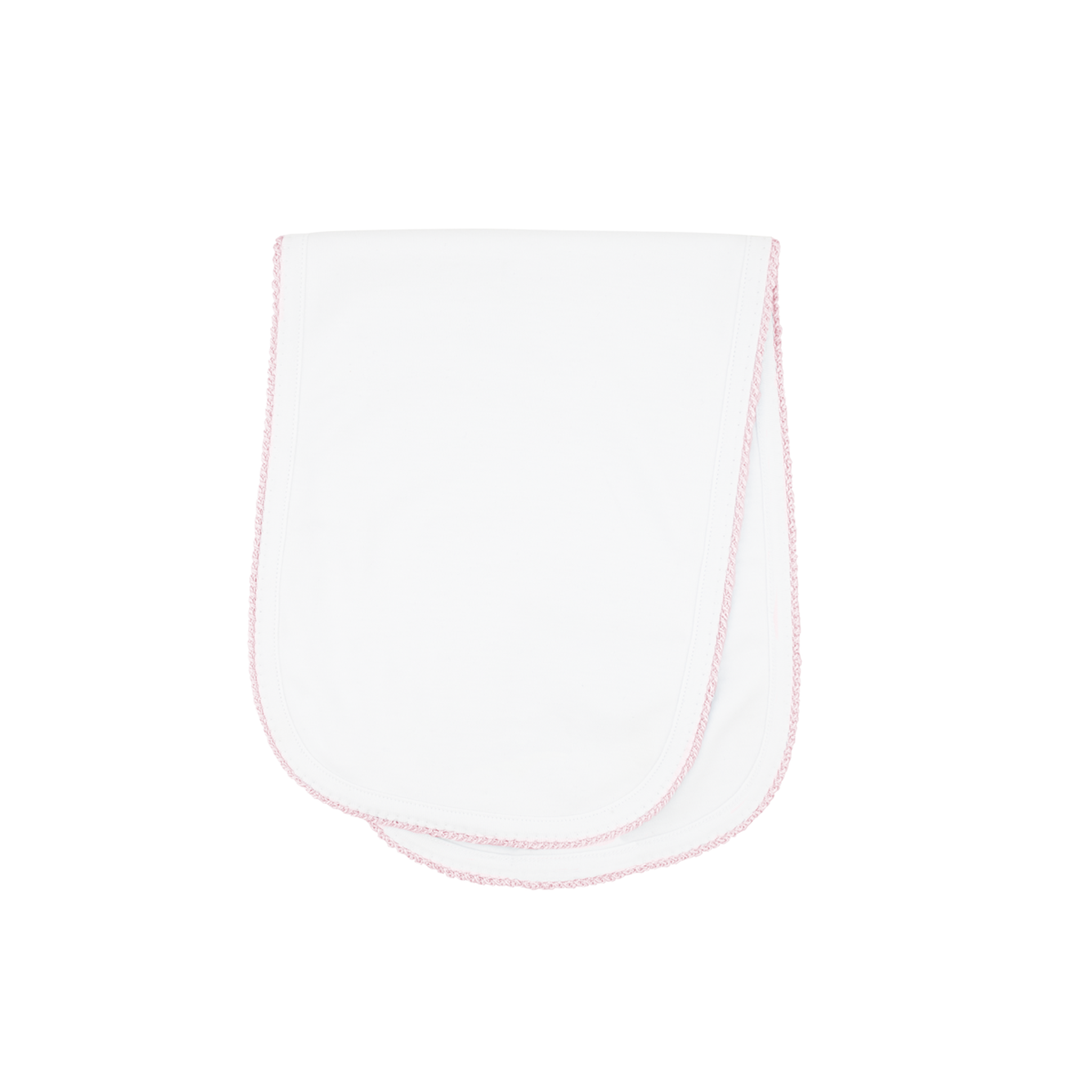 Pink Crochet Collection Burp & Bib