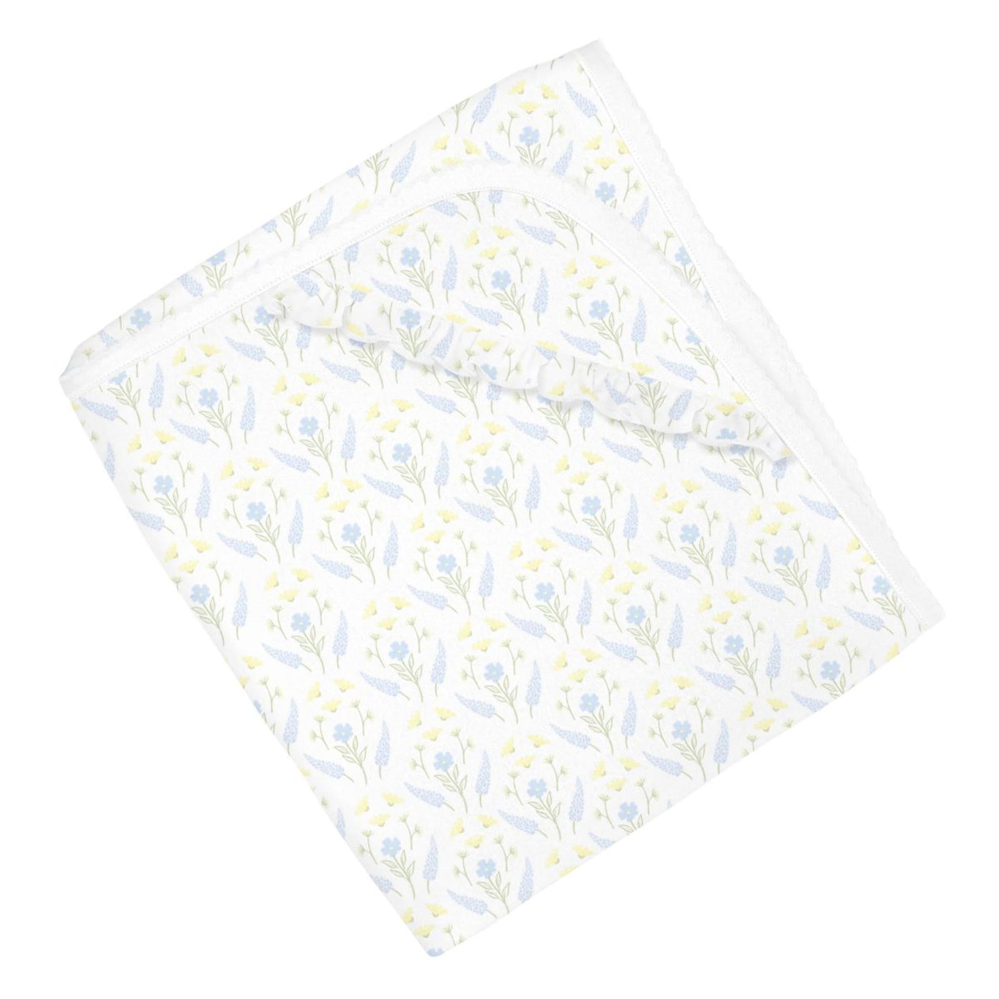 Serene Floral Pima Blanket