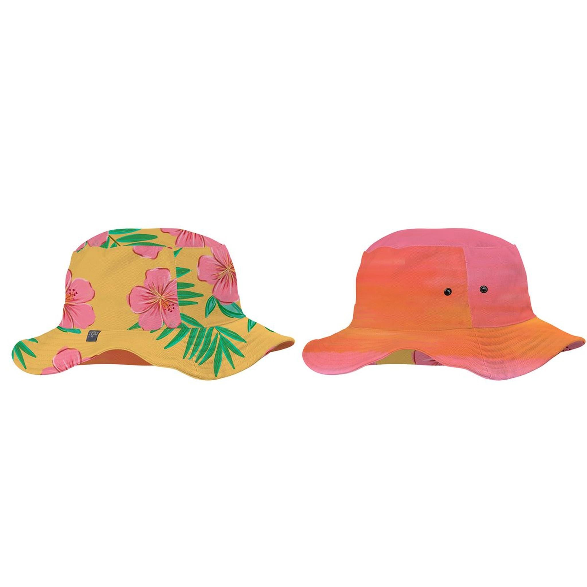 PICNIC HAT - HIBISCUS AMARILLO