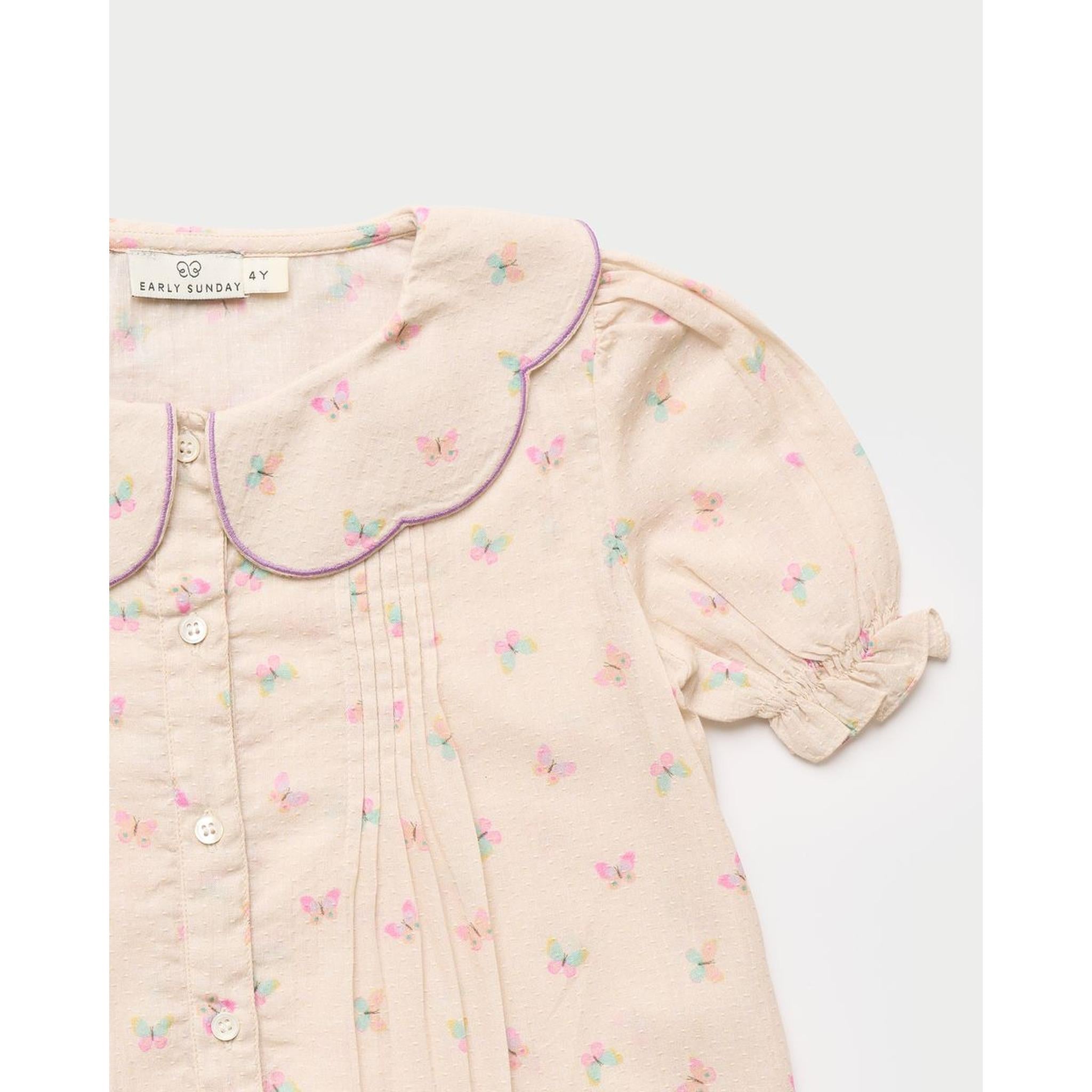 Camelia Skirt Set - BUTTERLIES PRINT