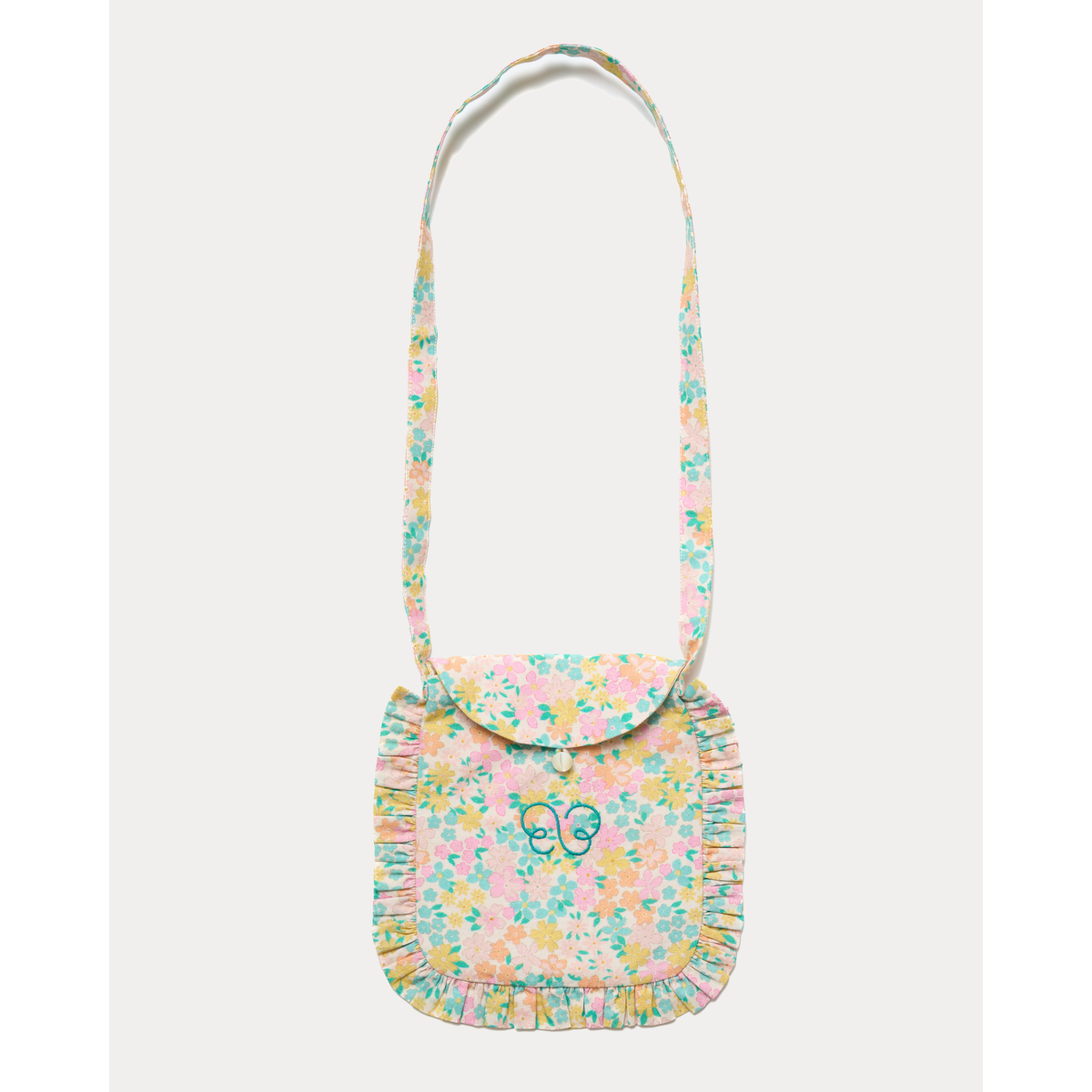 Sling Purse With Frill