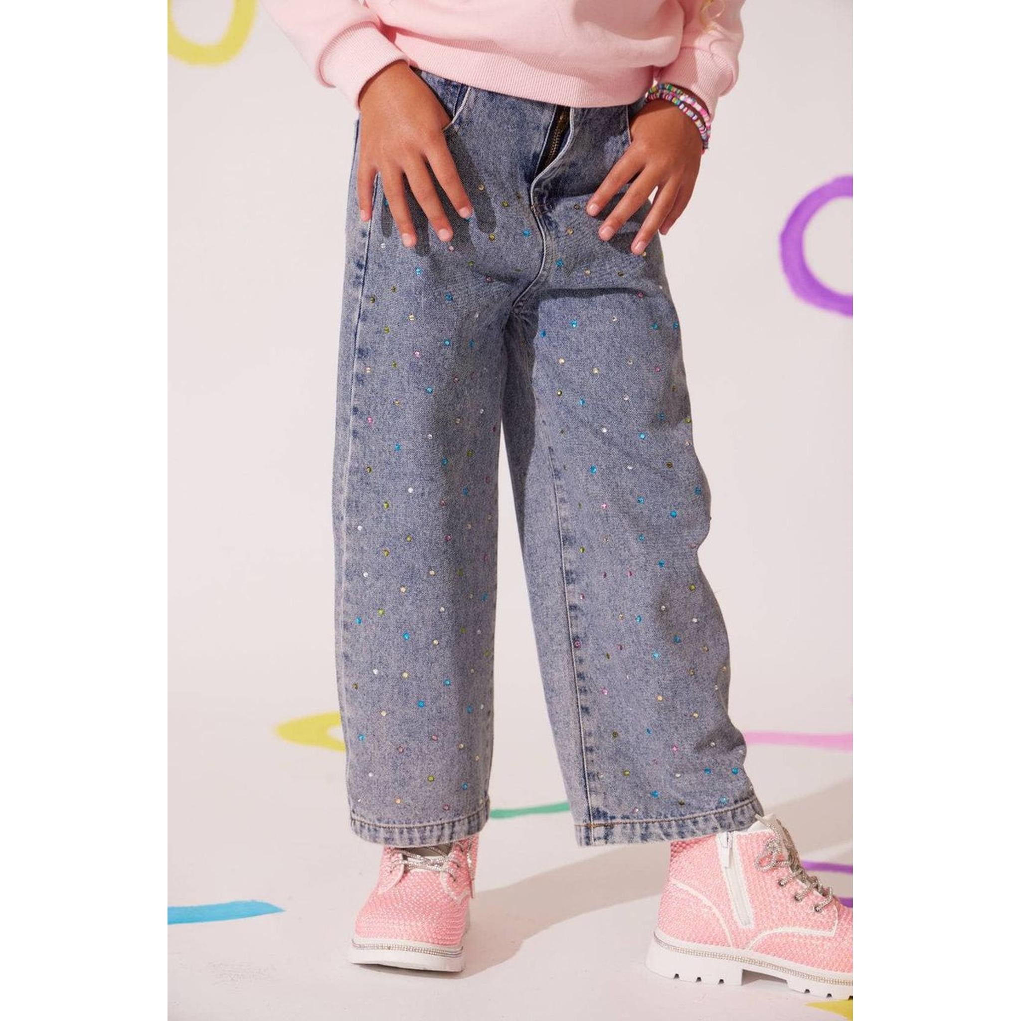 Rainbow Sparkle Jeans
