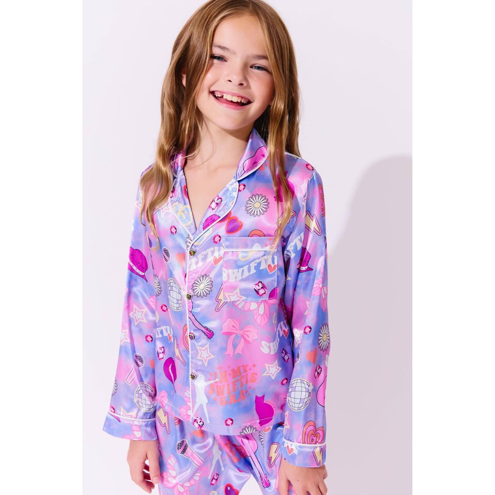 Swiftie Lovers Silky Set