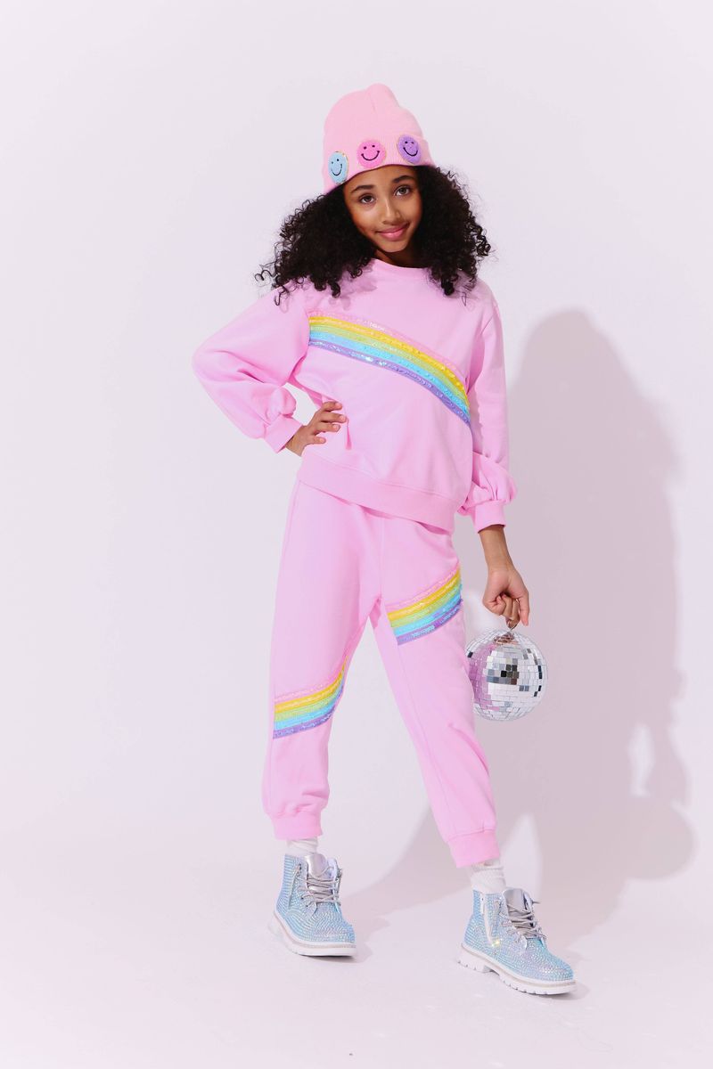 Rainbow Sequin Set
