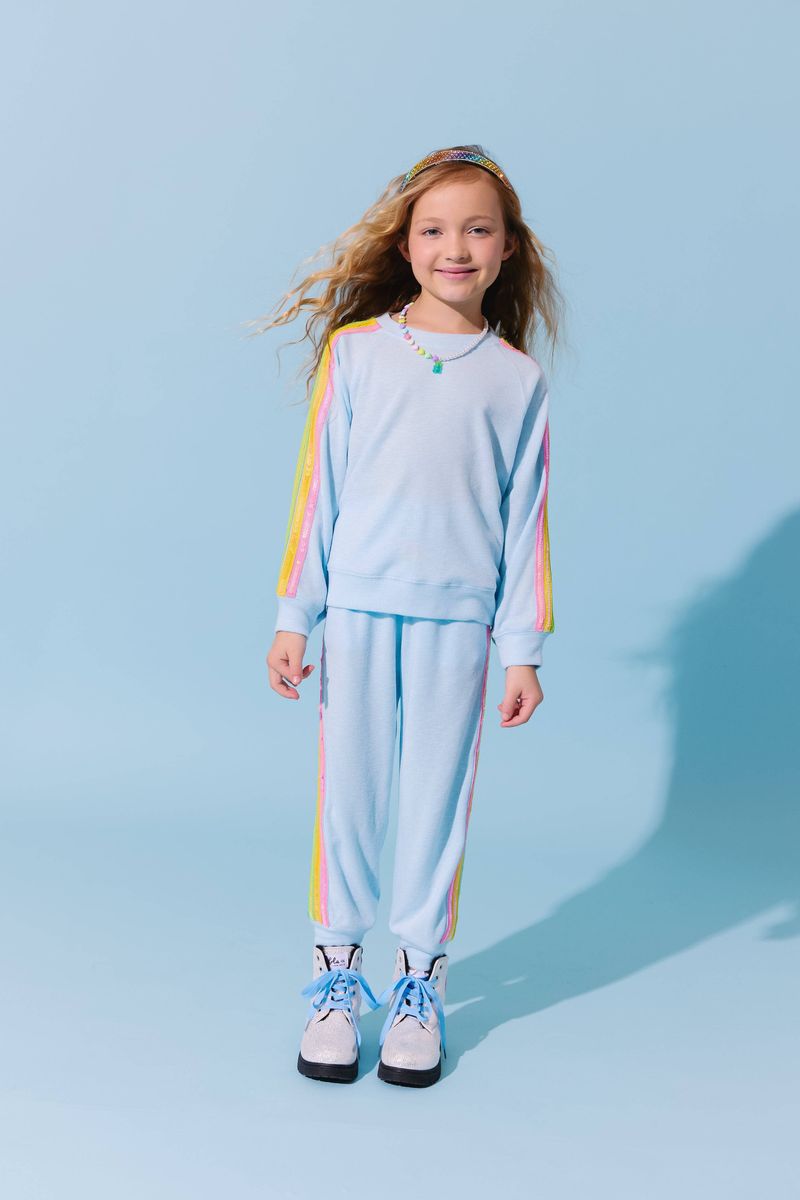 Rainbow Sequin Set