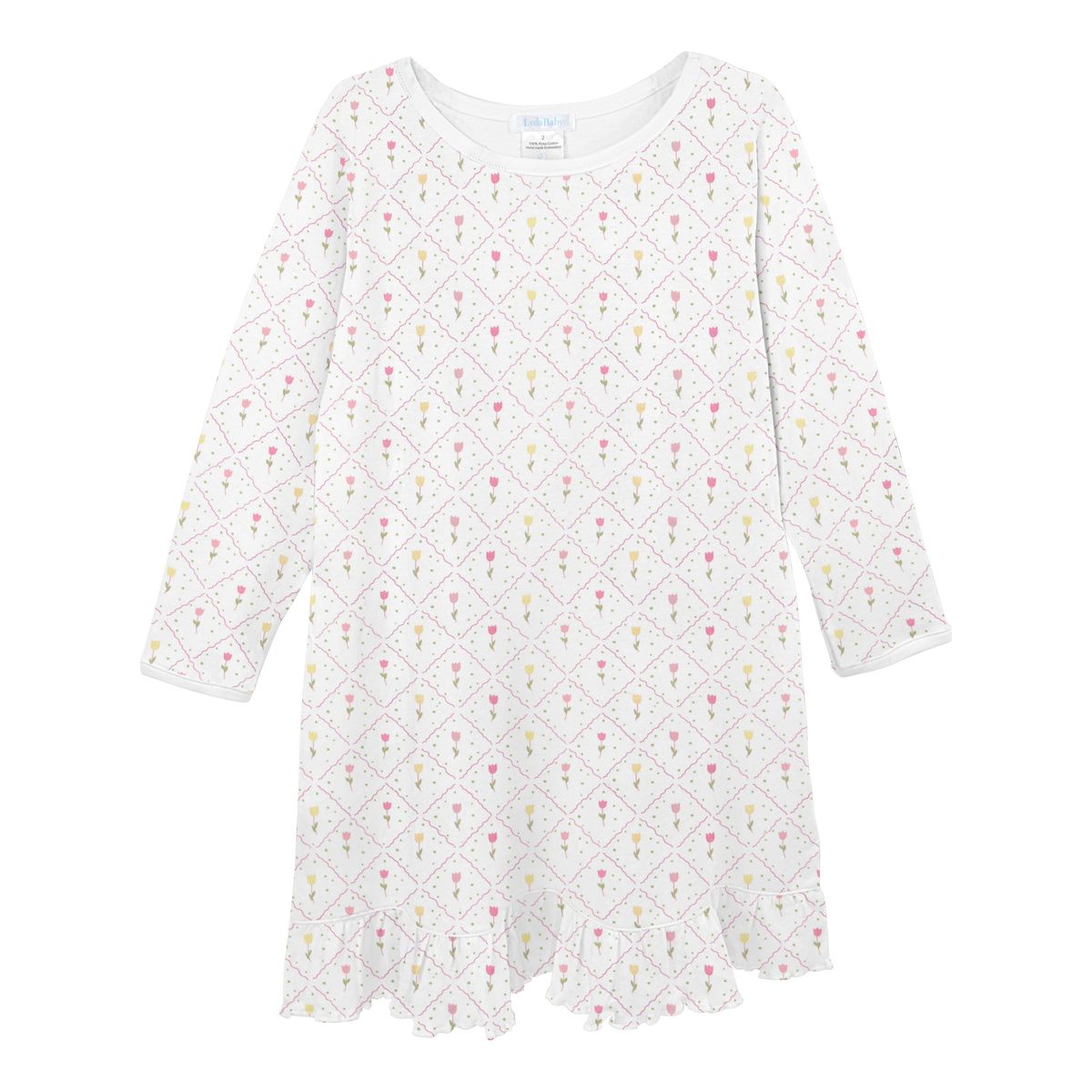 Tulip Garden Pima Nightgown