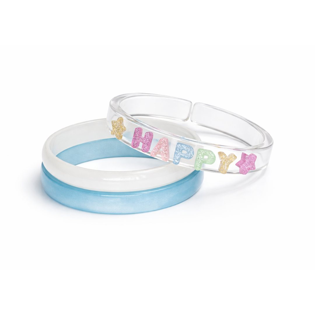 Happy Stars Pastel Bangles