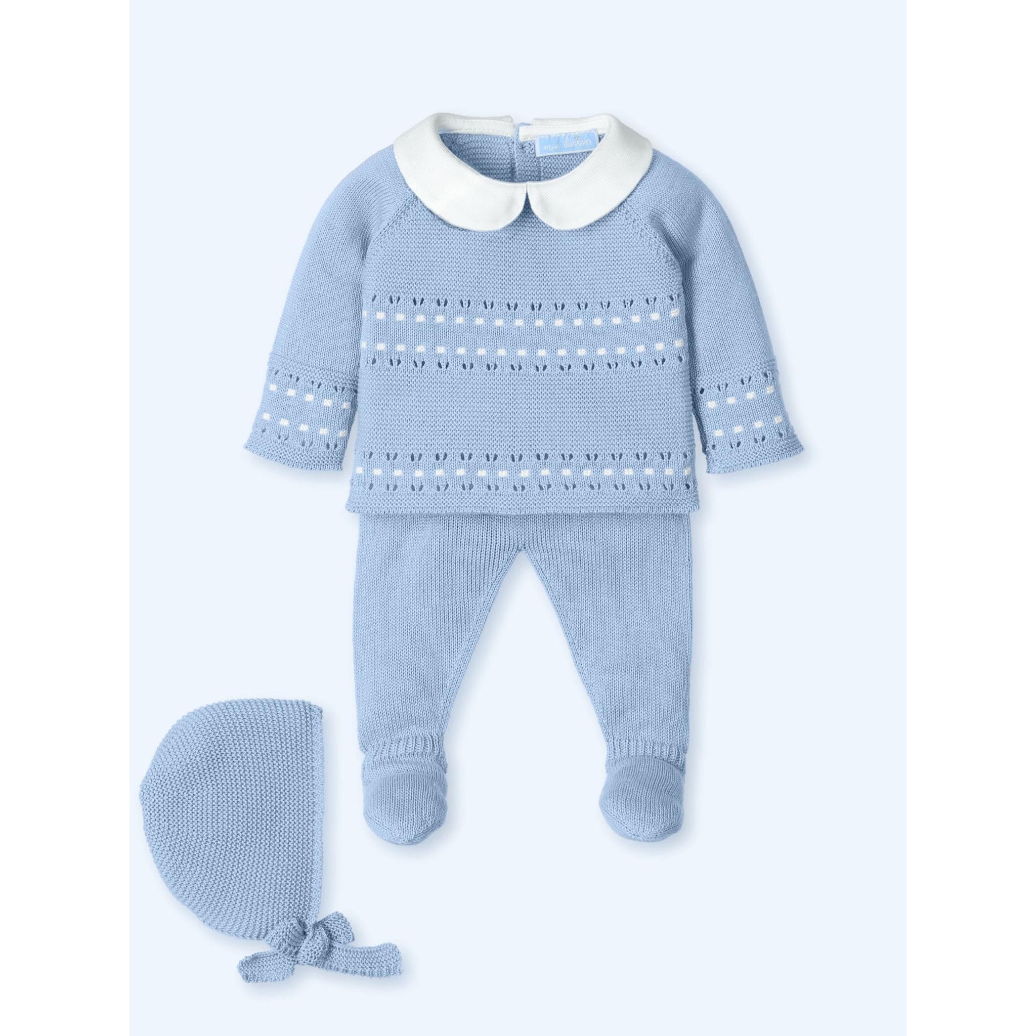 Cluny Collar Knitted Set